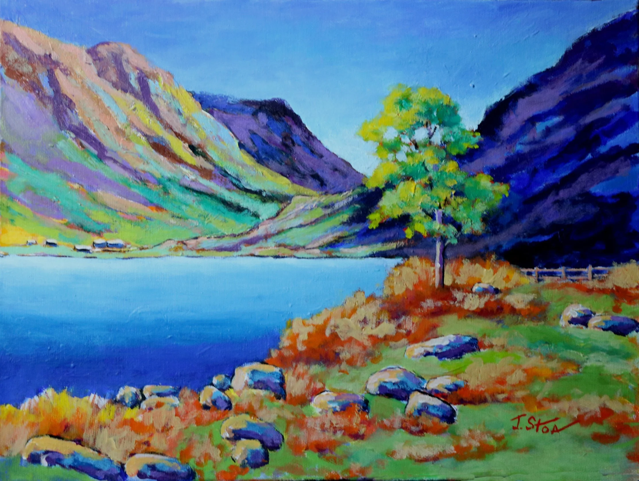 1907 Loch Achtriochtan in Glencoe.JPG
