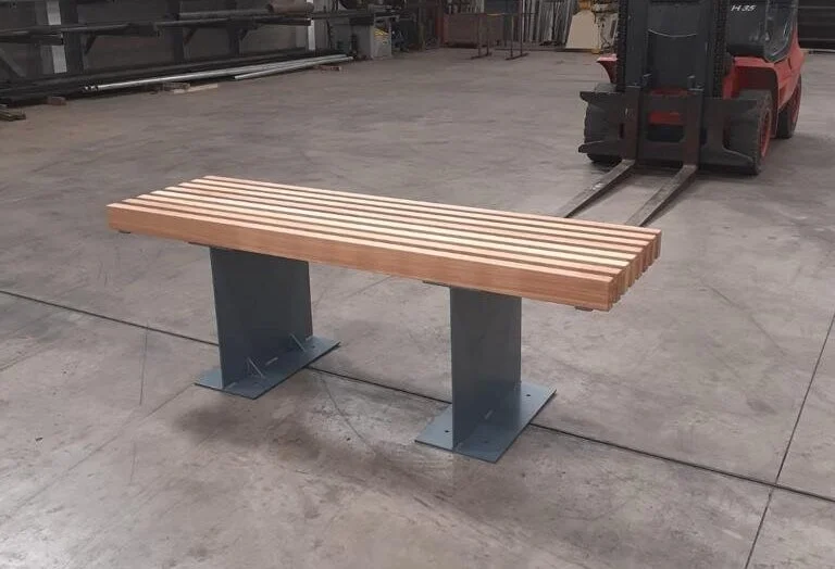 Outdoor Bench Heavy Duty with 8 Wooden Slats.jpg