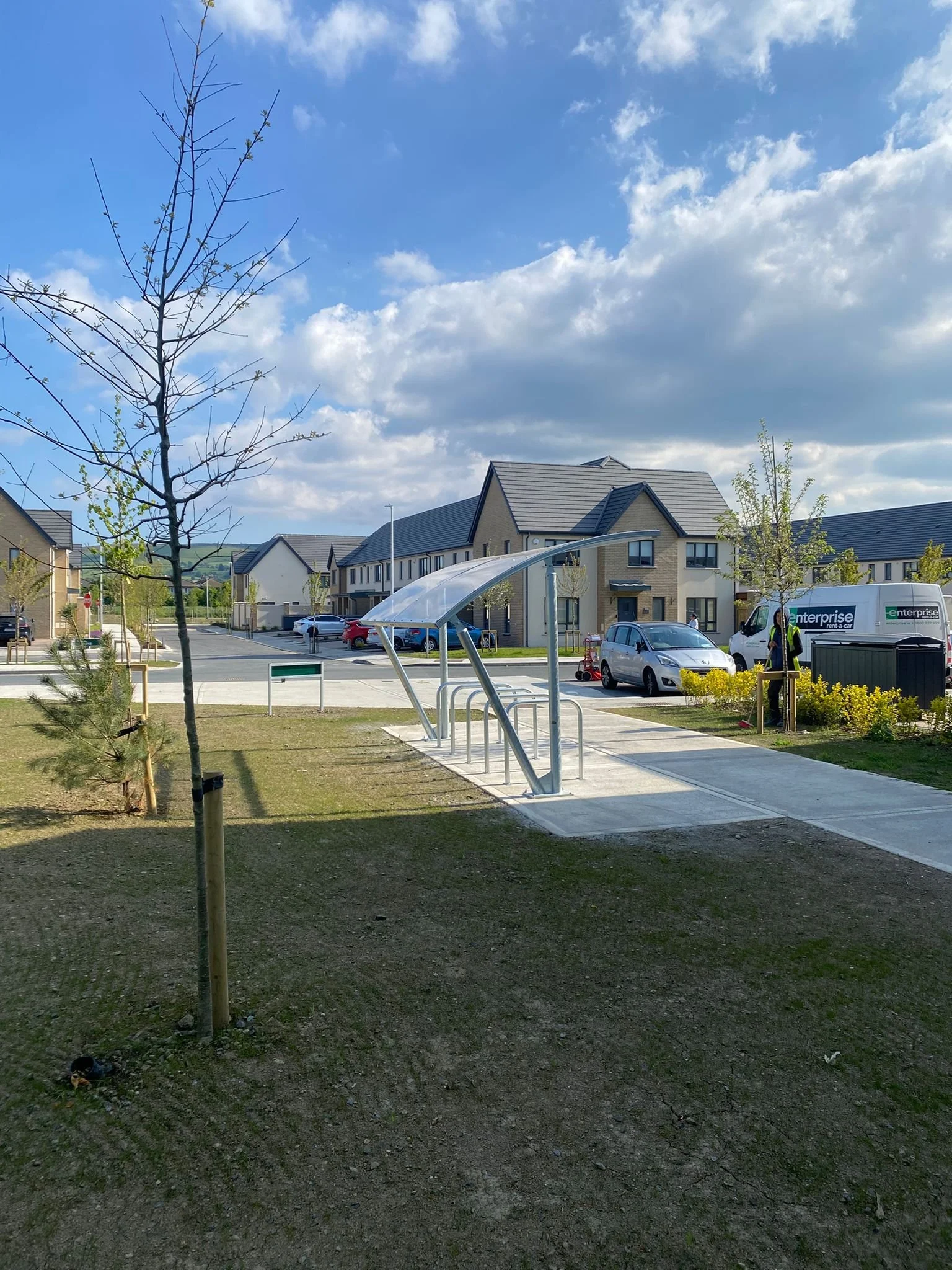 Bike Toast Rack with Cover Modern Design Alternate 2.jfif