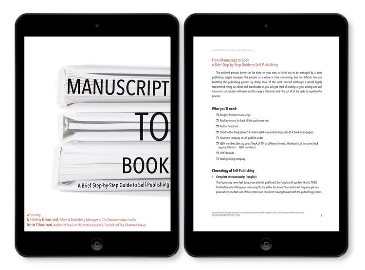 Publisher Book Sample How to Publish Your Own Book: Writing It! — The Ghannad Group