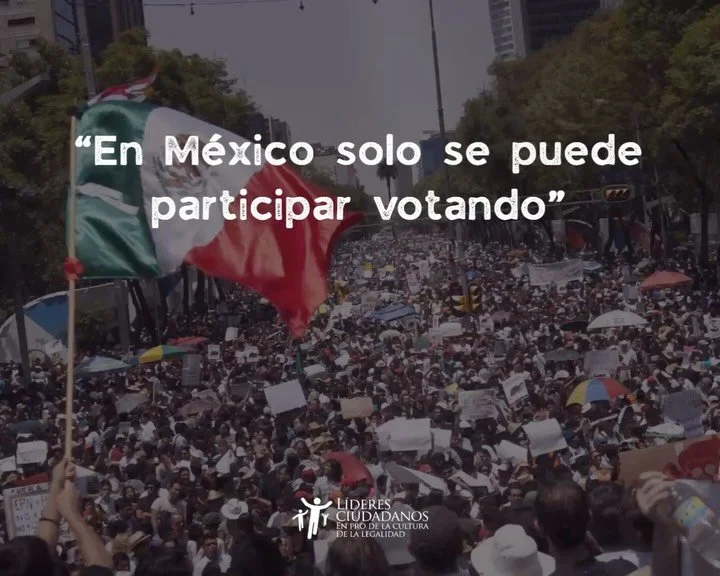 La participaci&oacute;n ciudadana no empieza ni termina en las elecciones. 🗳️✨
Tambi&eacute;n est&aacute; en las marchas, las iniciativas ciudadanas, las organizaciones civiles, las consultas populares y en cada persona que decide involucrarse en su