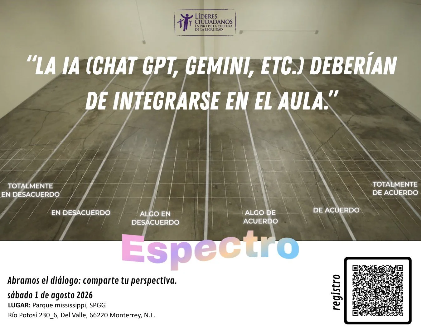 Y t&uacute;...&iquest;qu&eacute; opinas? 
Opinar, cuestionar, dialogar y participar tambi&eacute;n es hacer pol&iacute;tica.
Necesitamos m&aacute;s voces j&oacute;venes, m&aacute;s perspectivas ciudadanas y m&aacute;s espacios para debatir lo que imp