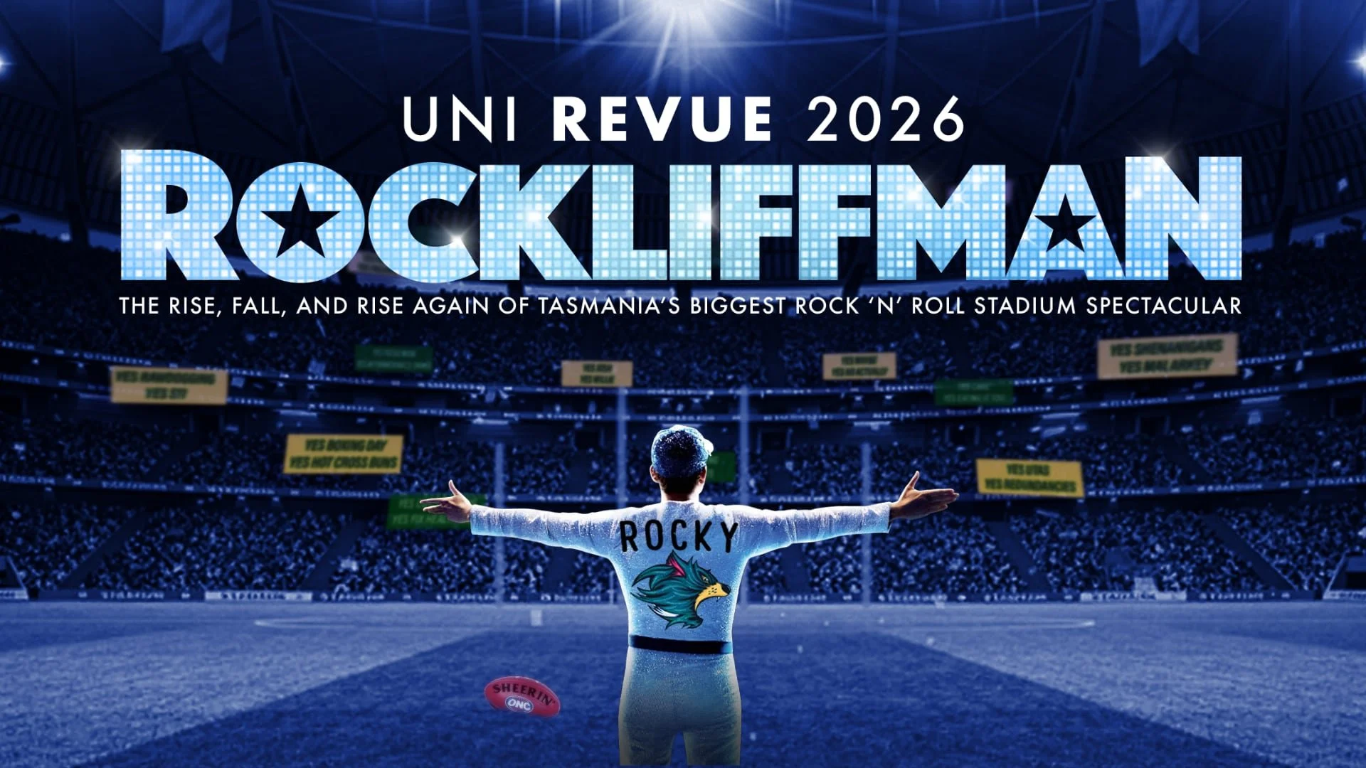ROCKLIFFMAN: Uni Revue lampoons the stadium in May