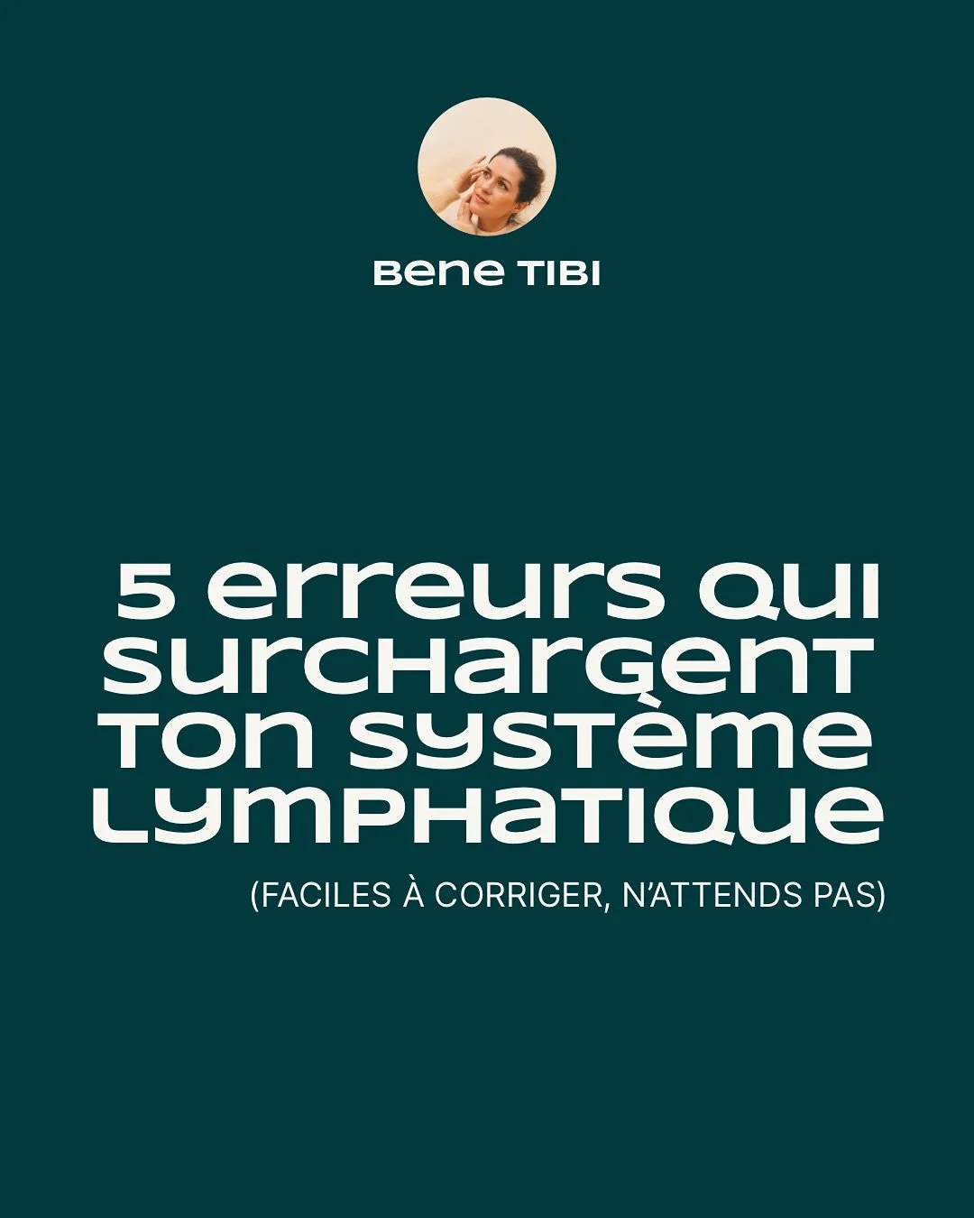 Tu te sens souvent gonfl&eacute;e, fatigu&eacute;e, full r&eacute;tention d&rsquo;eau&hellip; sans vraiment comprendre pourquoi ?

Dans ce post, je t&rsquo;explique 5 erreurs courantes qui surchargent ton syst&egrave;me lymphatique (et que tu peux co