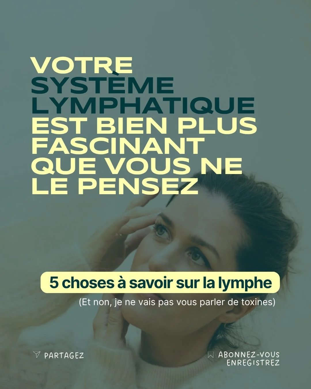 Le syst&egrave;me lymphatique me passionne tellement.

Il ne sert pas seulement &agrave; lutter contre les sensations de gonflement.

La lymphe et le r&eacute;seau lymphatique participent &agrave; l&rsquo;&eacute;quilibre des fluides dans nos tissus,
