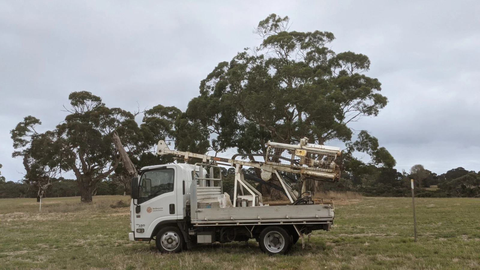 Isuzu-NLR-Drill-Rig-Geotechnical-Site-Investigation