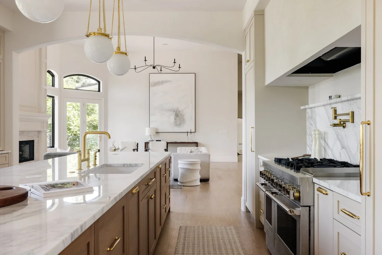 Contemporary Transitional Kitchen Remodel by Three Creeks Custom Cabinets project photo 3