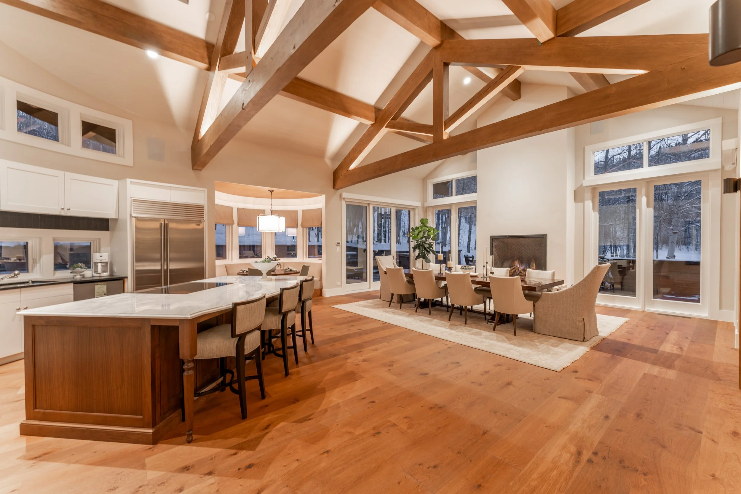 Rustic Or Mountain Contemporary Kitchen Remodel by Three Creeks Custom Cabinets project photo 2