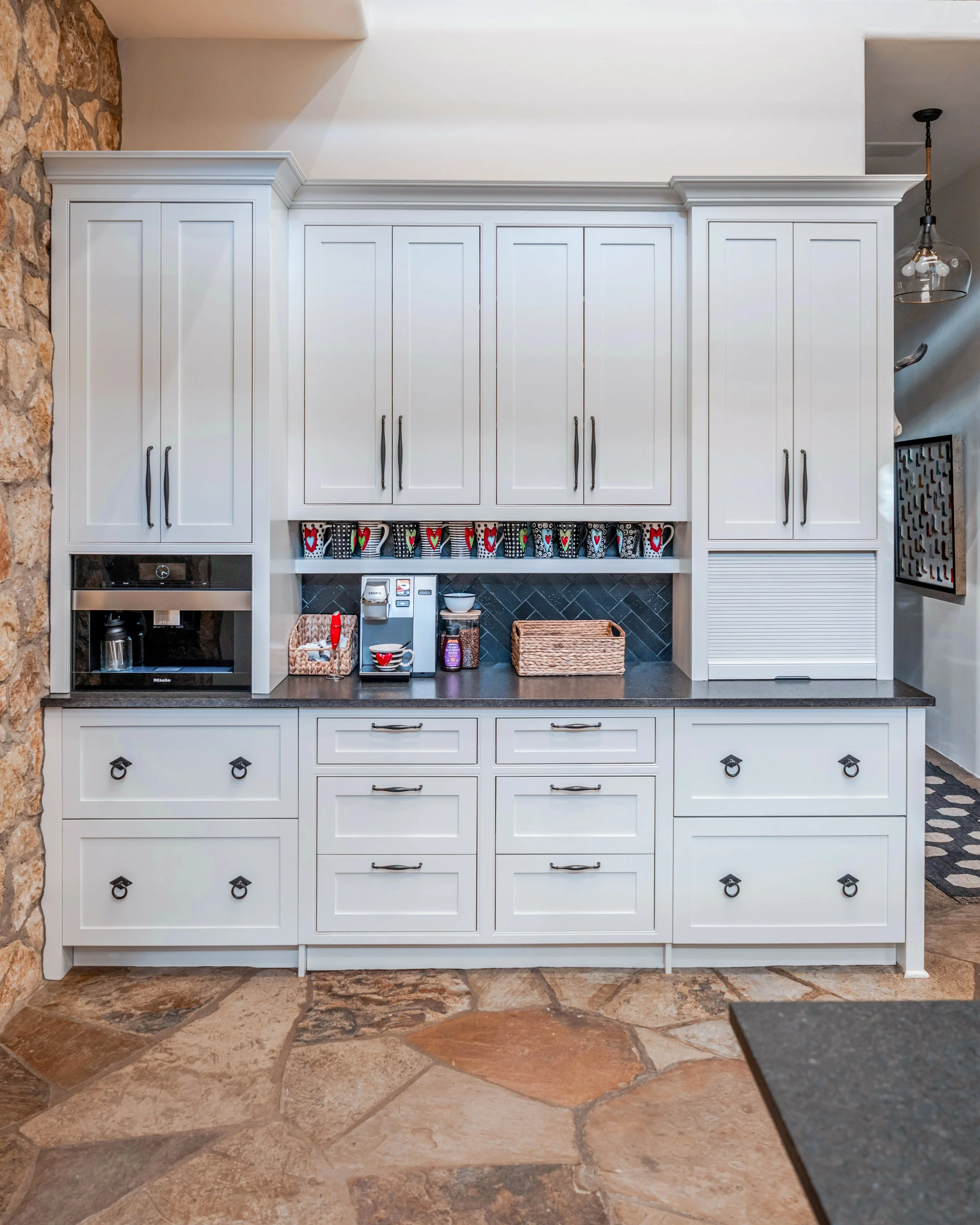 Traditional Farmhouse Or European Country Kitchen Remodel by Three Creeks Custom Cabinets project photo 5