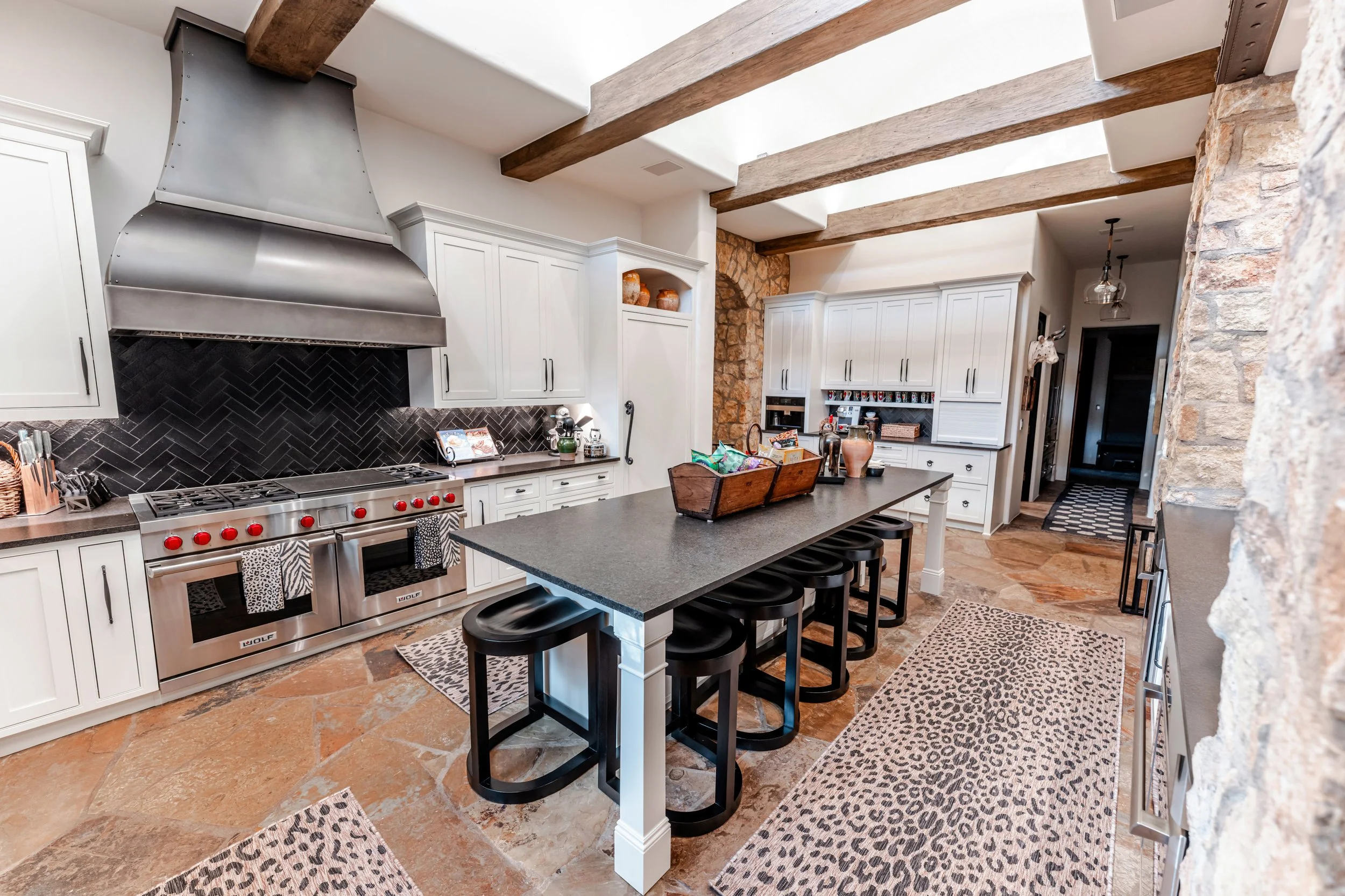 Traditional Farmhouse Or European Country Kitchen Remodel by Three Creeks Custom Cabinets project photo 2