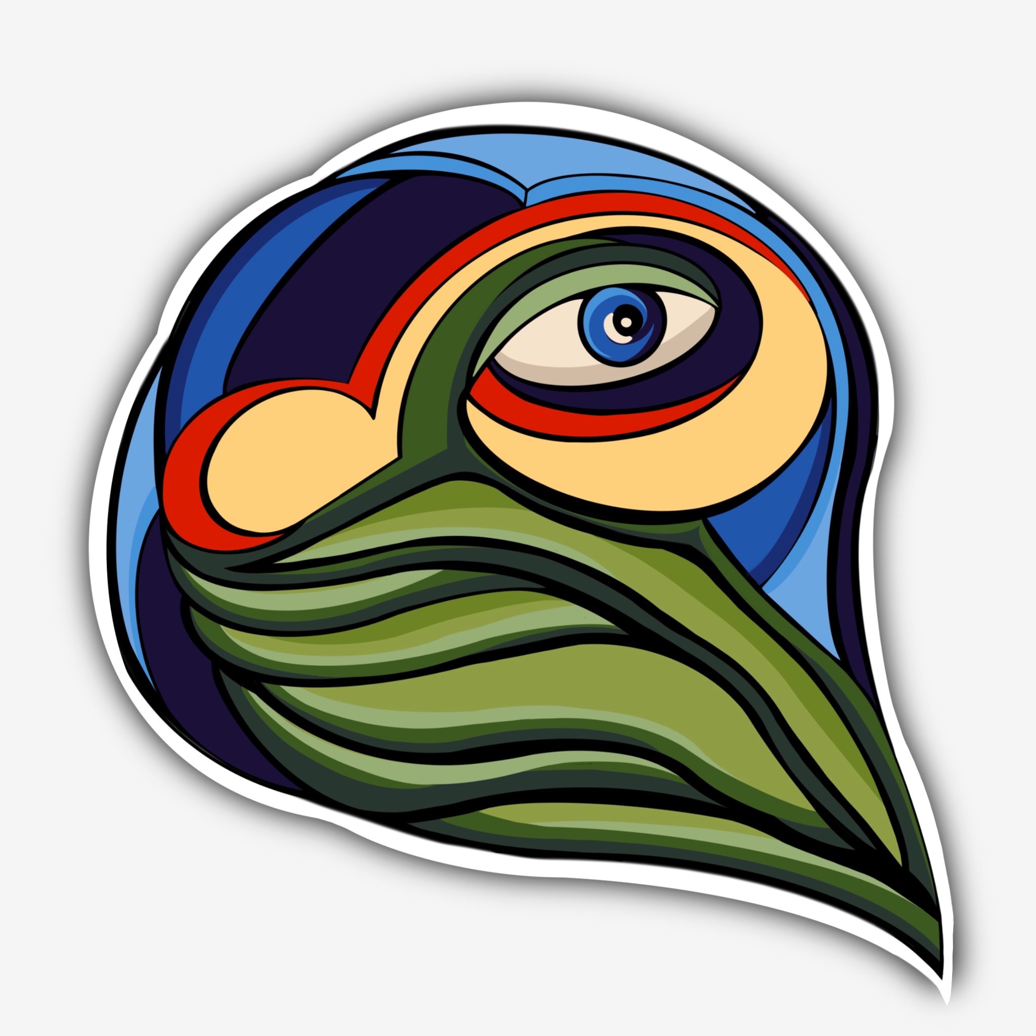 Geedorah Sticker 2.5”