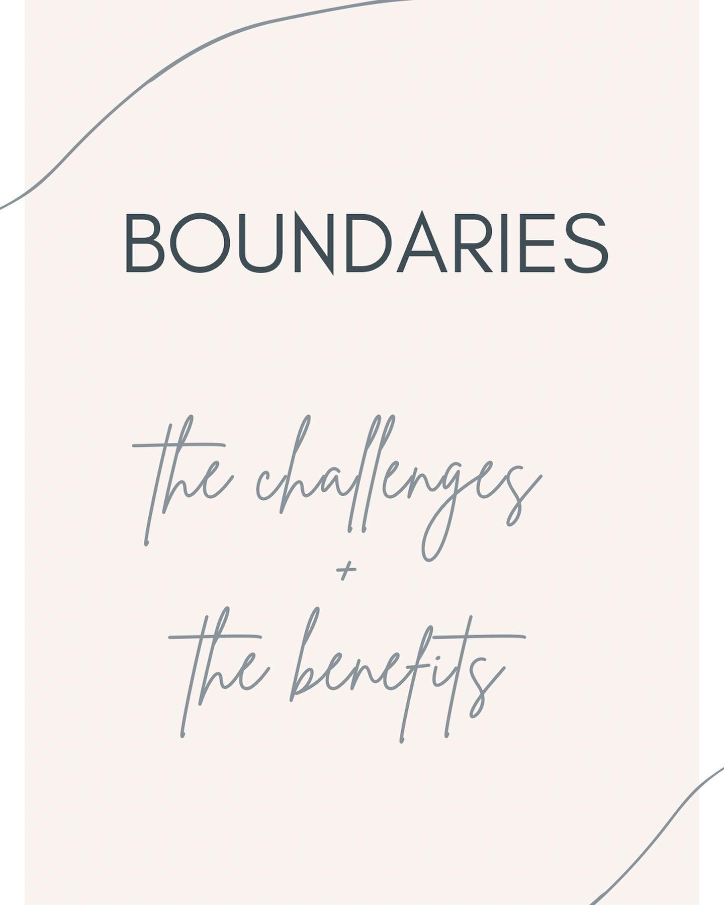 🔸BOUNDARIES🔸
Going into the holiday season can bring up our need to have healthy boundaries. Boundaries help teach others how to treat us. They make it clear what we will and won&rsquo;t tolerate. 
&mdash;
Sometimes boundaries can be really difficu