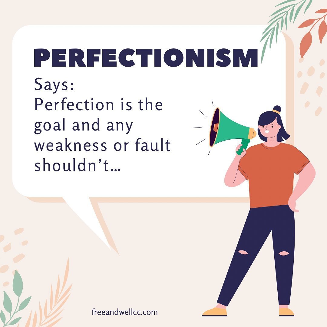 Where are my perfectionists at? 💁🏻&zwj;♀️
Something a lot of us can struggle with is perfectionism. This can show up in various forms but two versions I tend to see are pride: perfection is the goal and any weakness or fault shouldn&rsquo;t be admi