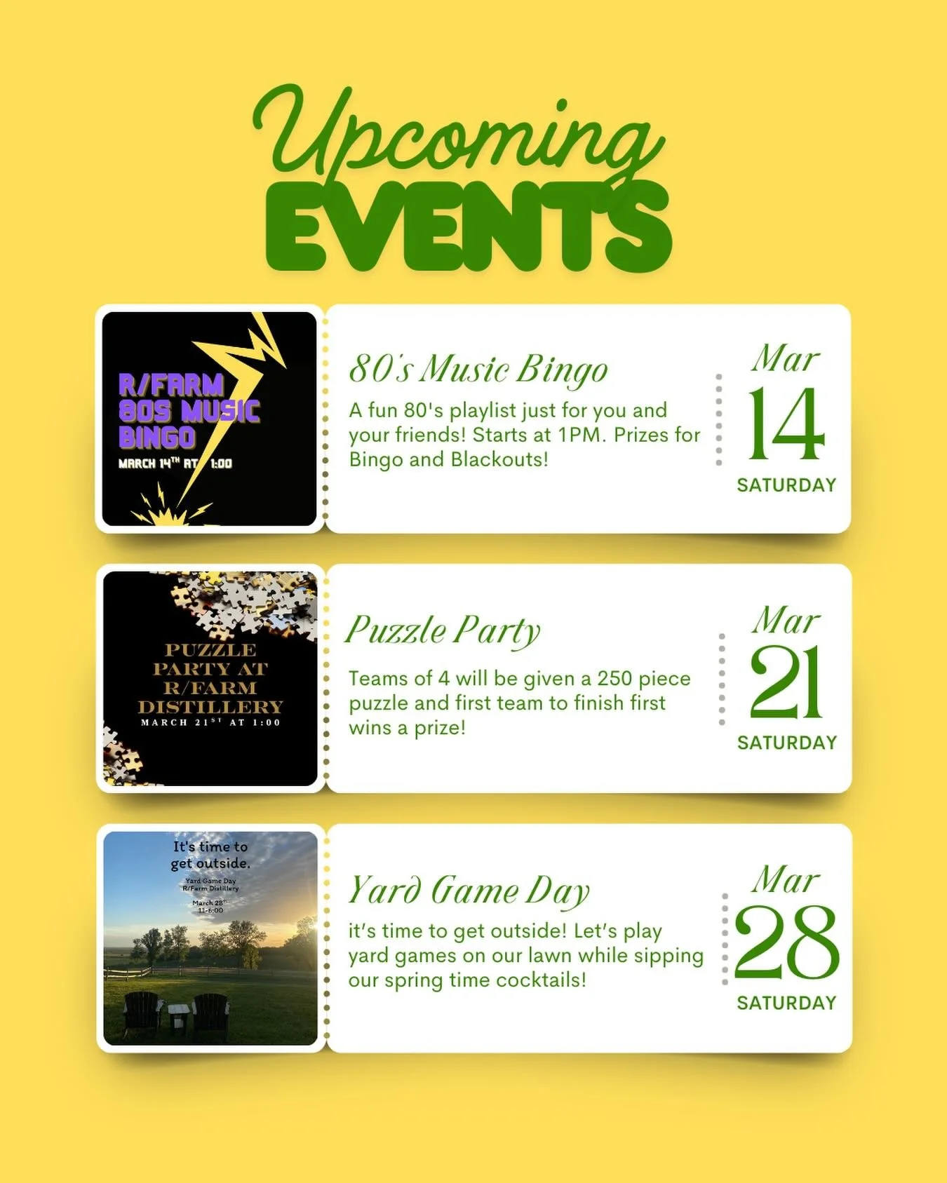 👀👀 our upcoming events this month!