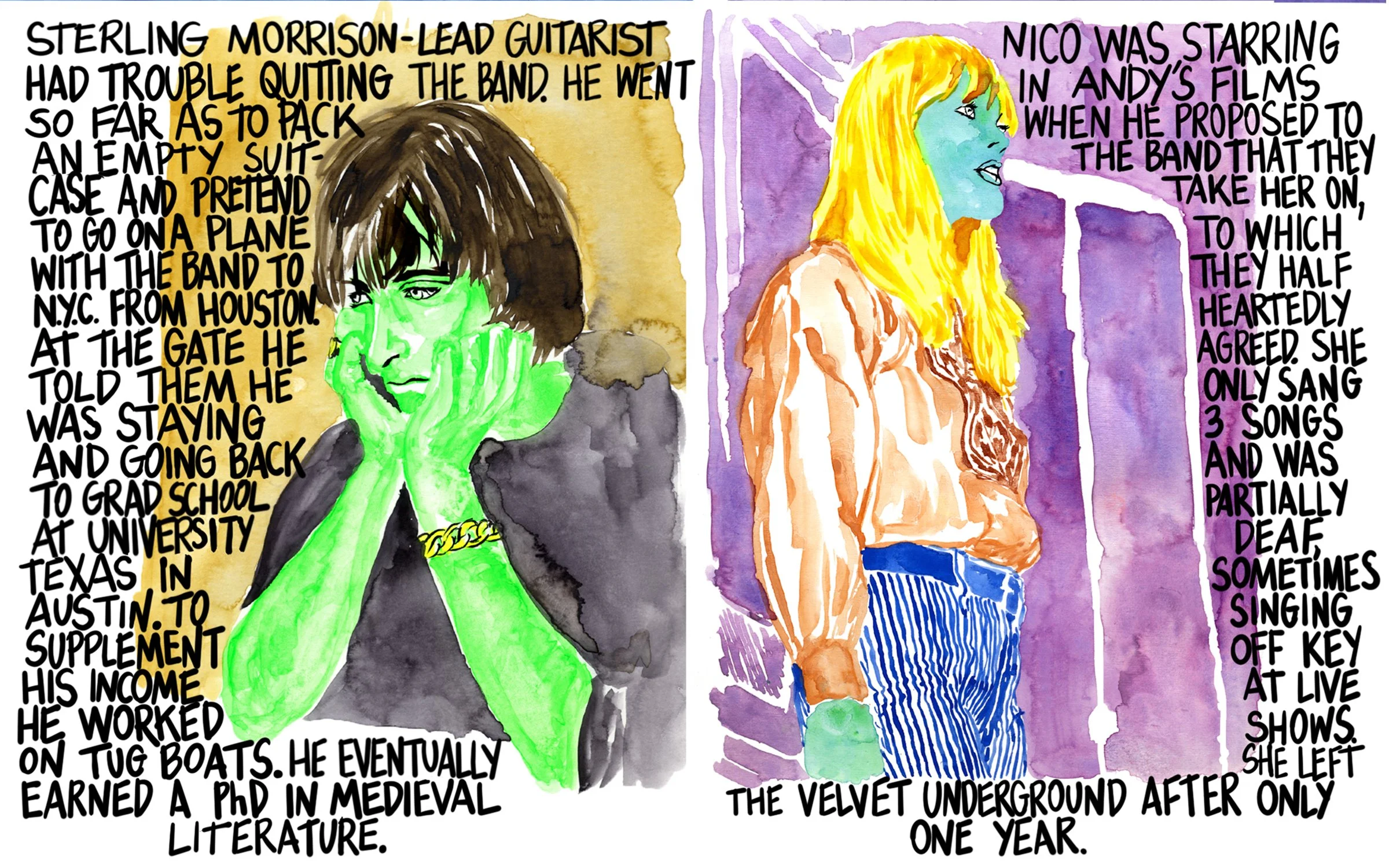 Velvet Underground zine - page3