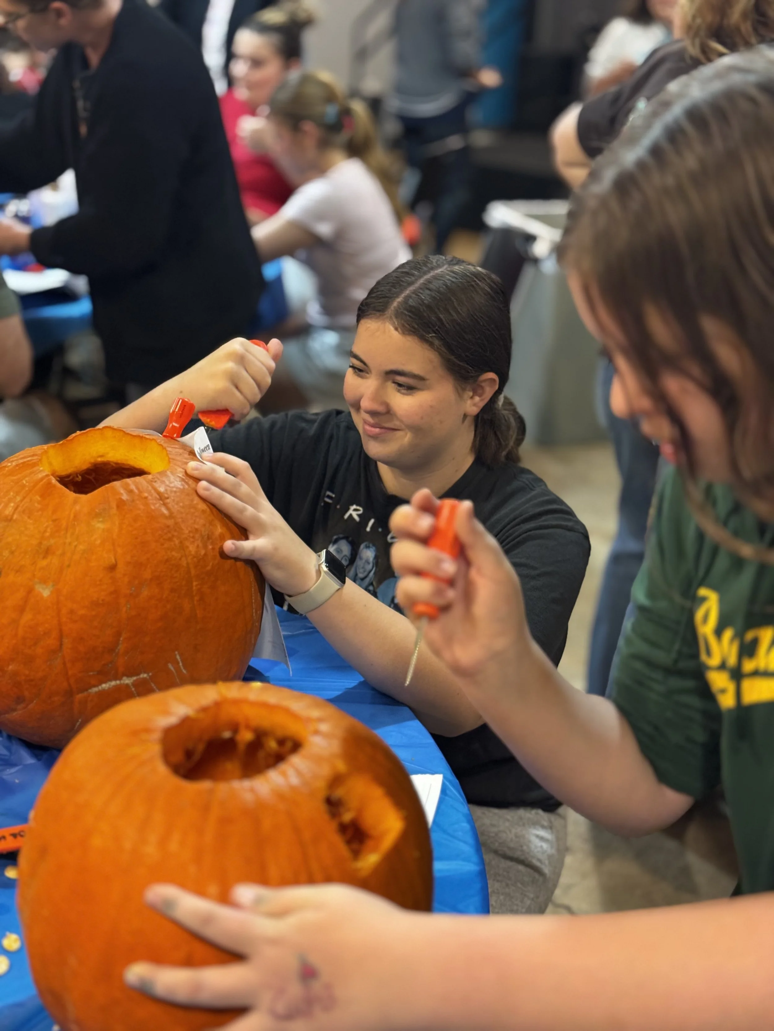 Family Pumpkin Carving Party!