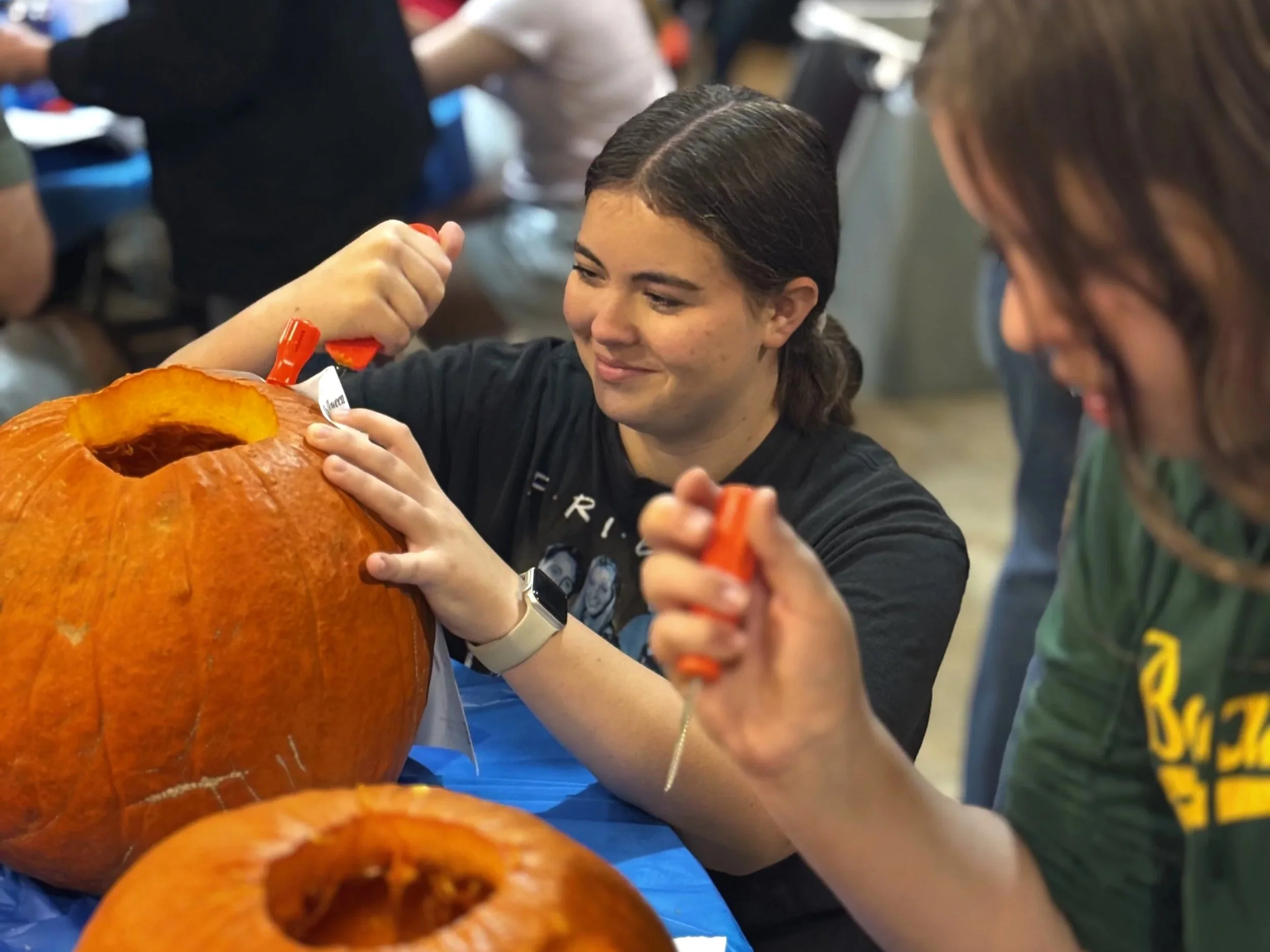 Family Pumpkin Carving Party!