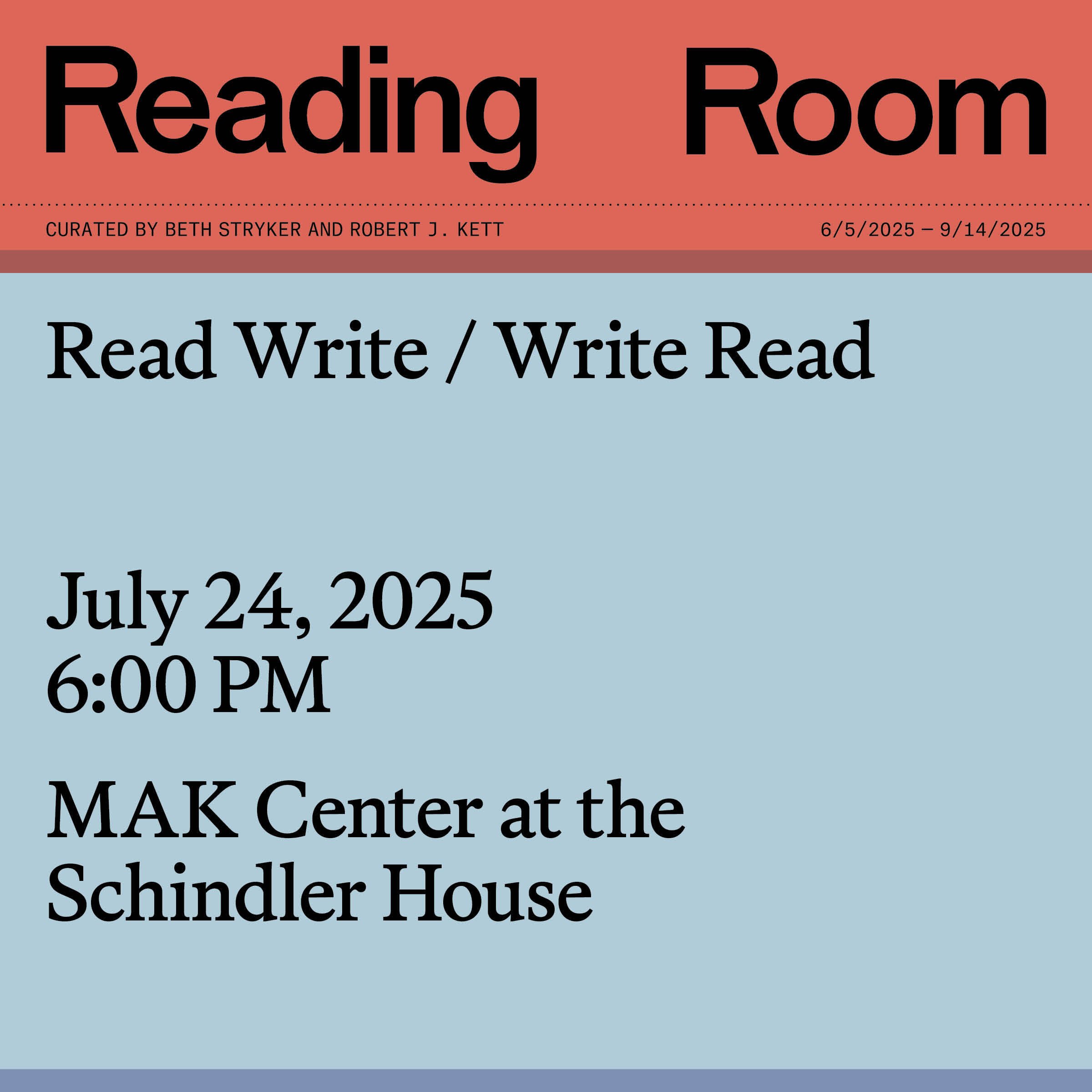 Read Write / Write Read