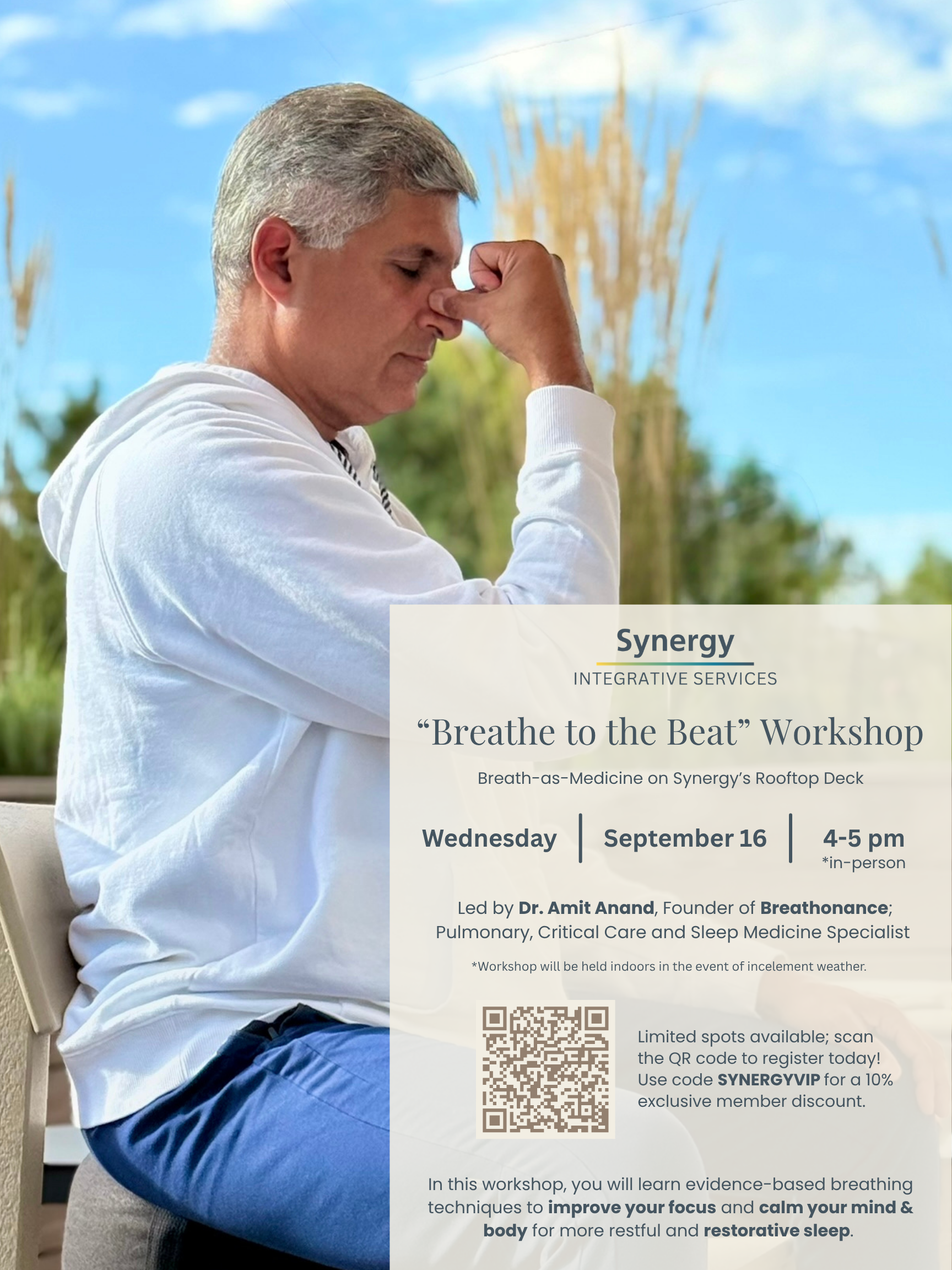 “Breathe to the Beat” Workshop