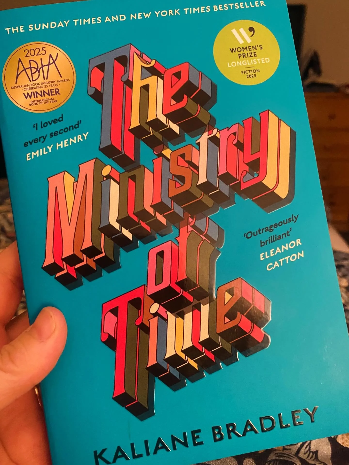 Sped through the Ministry of Time by Kailane Bradley yesterday. Still not sure what to say about it. I loved Gore and didn&rsquo;t see the ending coming. I also wanted to shout at the heroine a lot. But that must be a good review, right? &ldquo;I cou