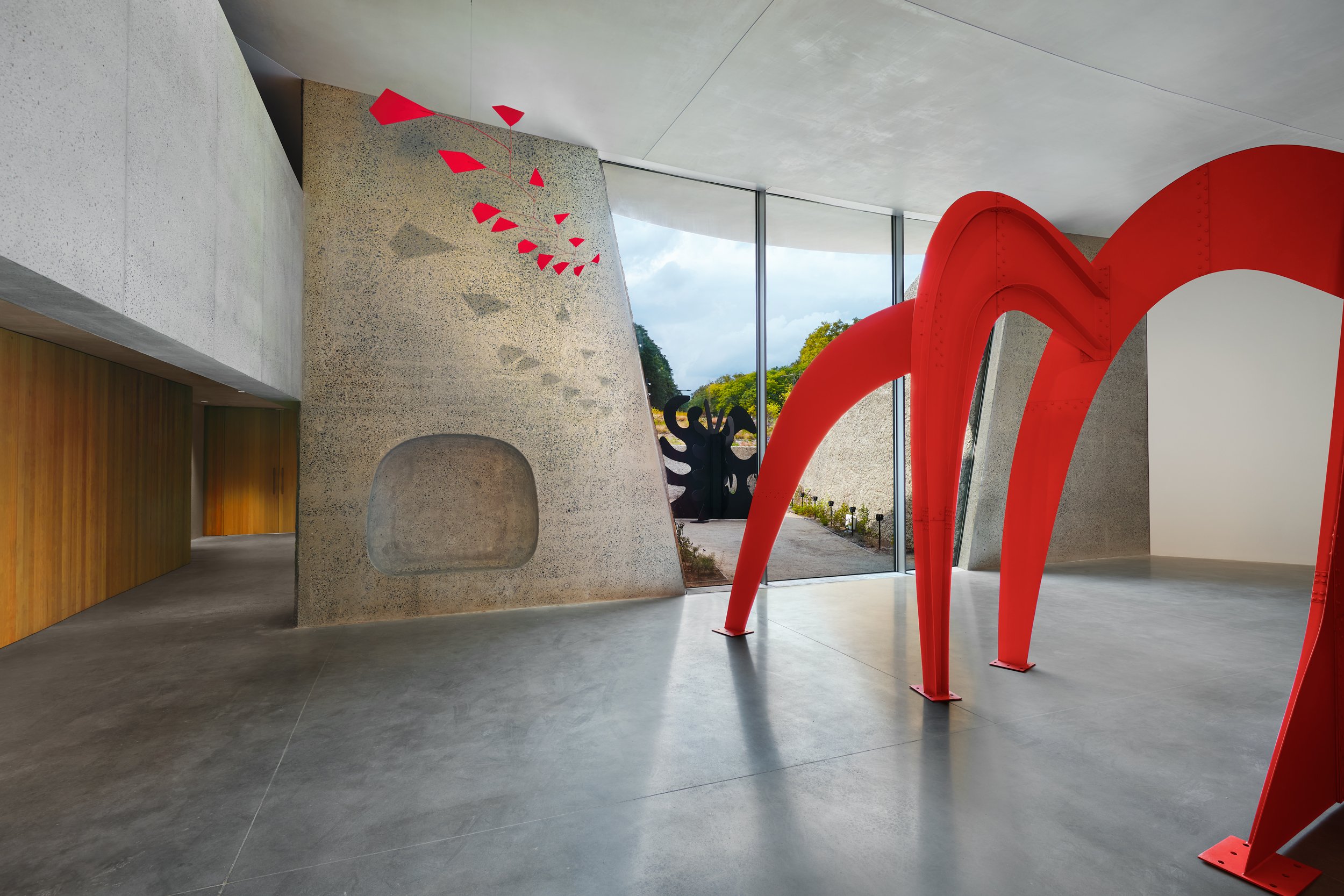 CALDER GARDENS MUSEUM. Herzog & de Meuron architect. Piet Oudolf gardens