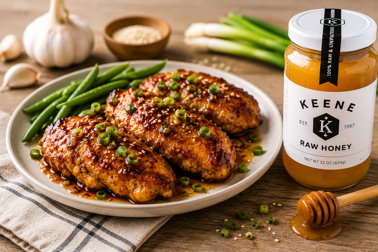 🍯🍗 Honey Garlic Chicken