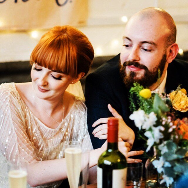 Wishing these two the happiest of wedding anniversaries! Their love documented so beautifully by @sarahfolegaphotography and with a touch of Star Wars magic #maythe4thbewithyou #wedding #anniversary #dreamywedding #jennyandpaul @jenjuniper 🧡🧡 Head 
