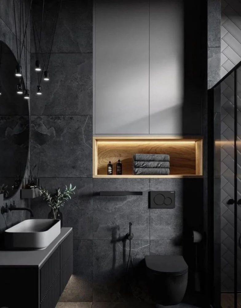 Moody Bathroom Concept