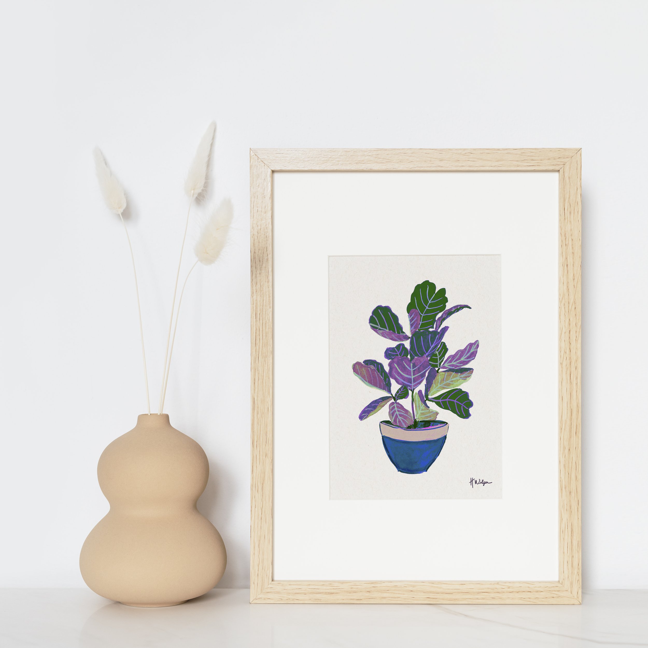 Fig Tree in Neon 5x7 Mock Up.jpg
