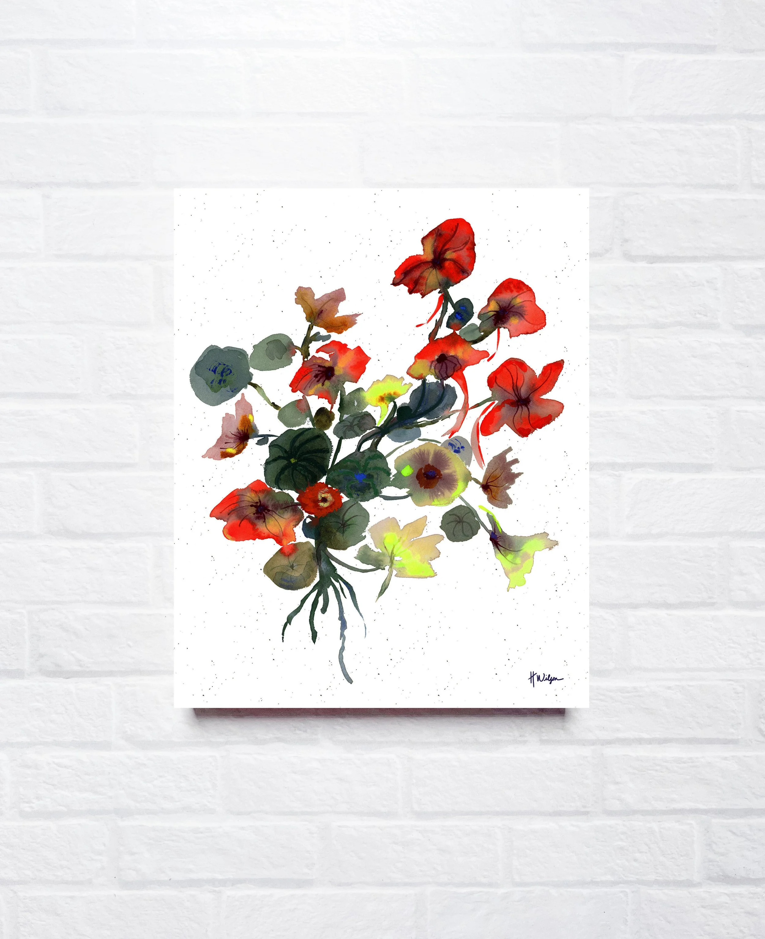 Abstract Nasturtium 8x10 Woodblock mock up.jpg