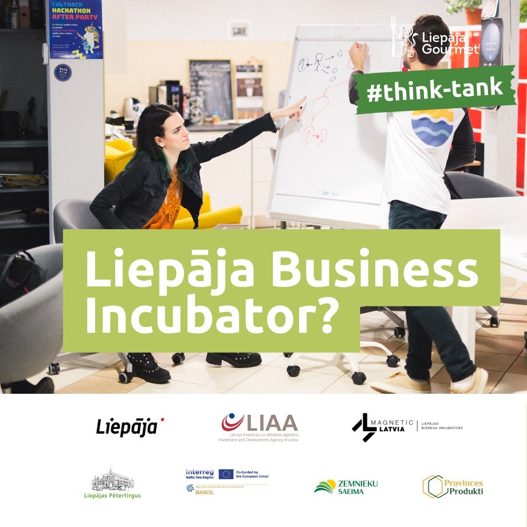 Part of the think-tank &quot;Food Tourism&quot; will take place in the Liepāja business incubator, that is one of the incubators of the Latvian Investment and Development Agency in Latvia. Its purpose is to support the creation and development of new