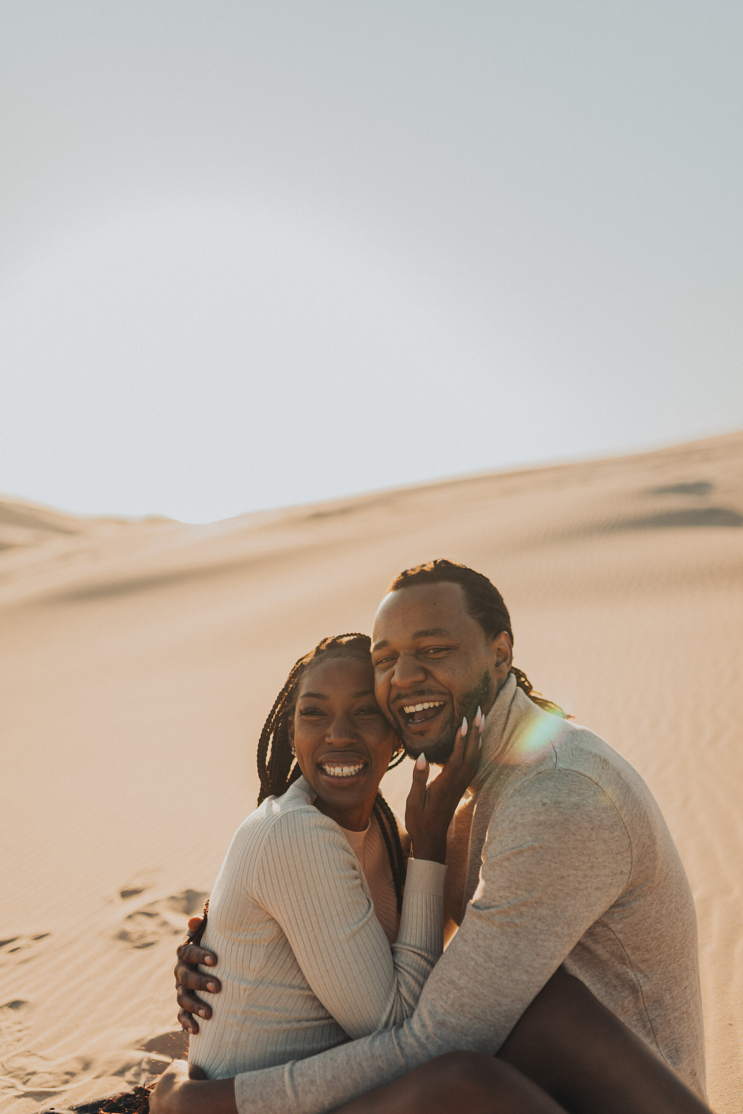 Silver Lakes Sand Dunes Couples Session 