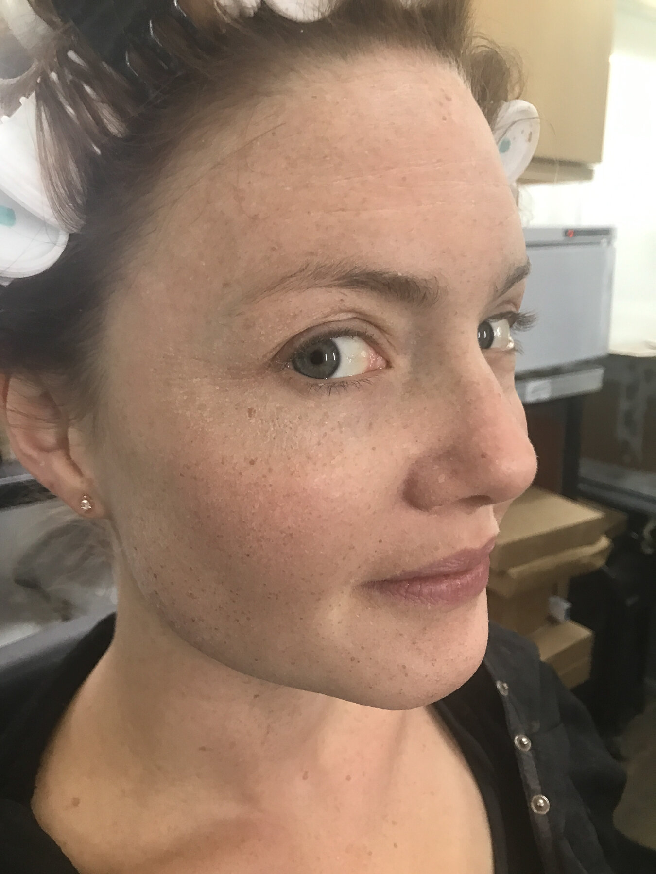 Holliday Grainger //
Patric Melrose //
Hair, Makeup and Prosthetic application -
Full Face of ageing appliances //
Hair and Makeup Design:
Karen Hartley Thomas //
Prosthetic Design:
Kristyan Mallett
