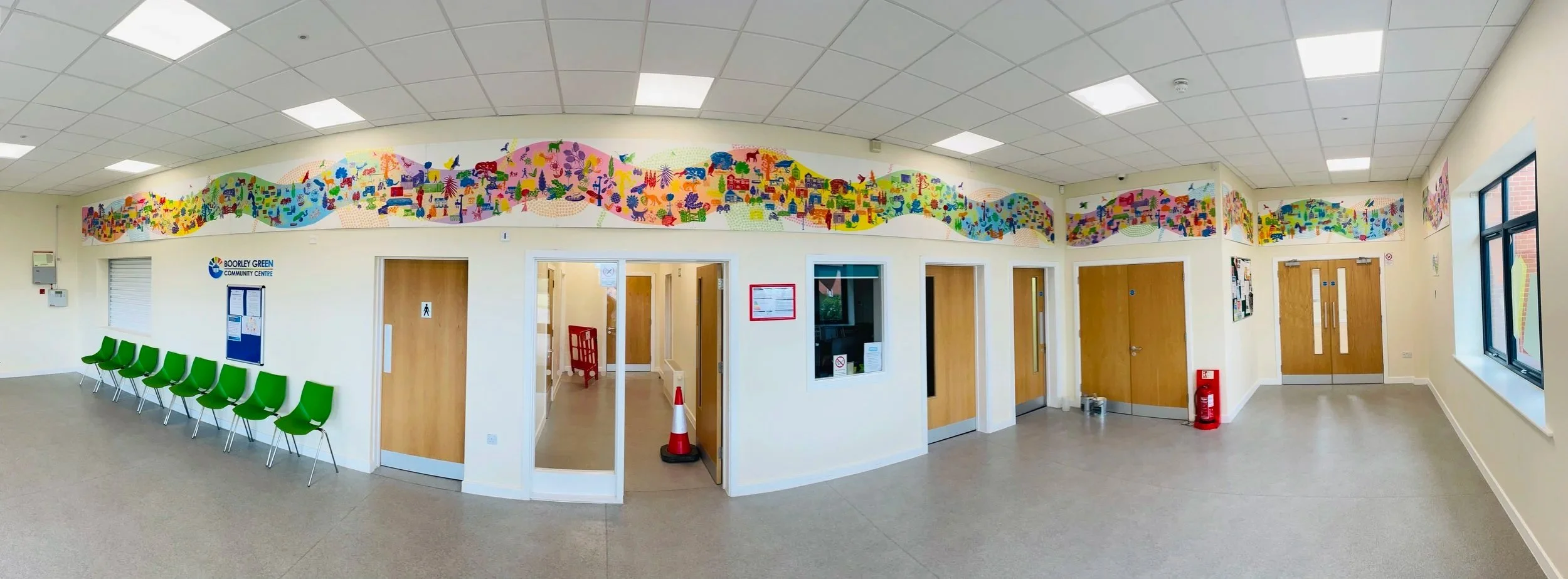 Boorley Green Community Centre Frieze