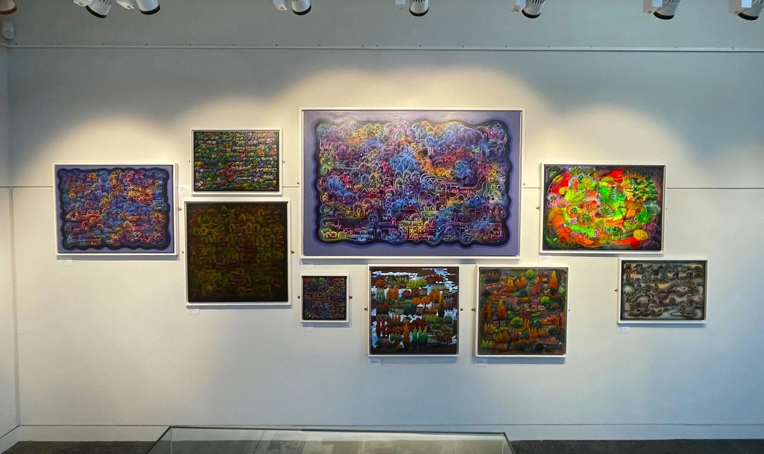 Acrylic on Canvas paintings at the Arc Winchester