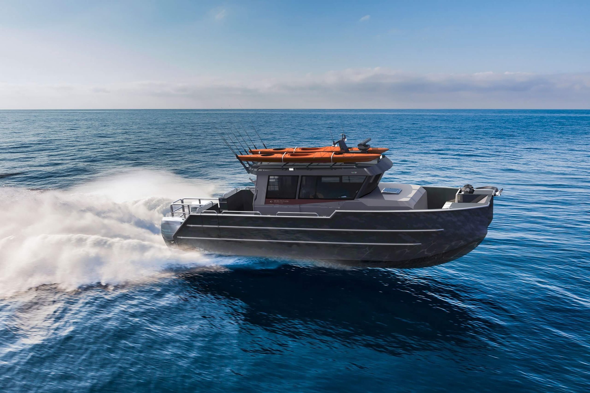 Bering Marine B34 WA walkaround