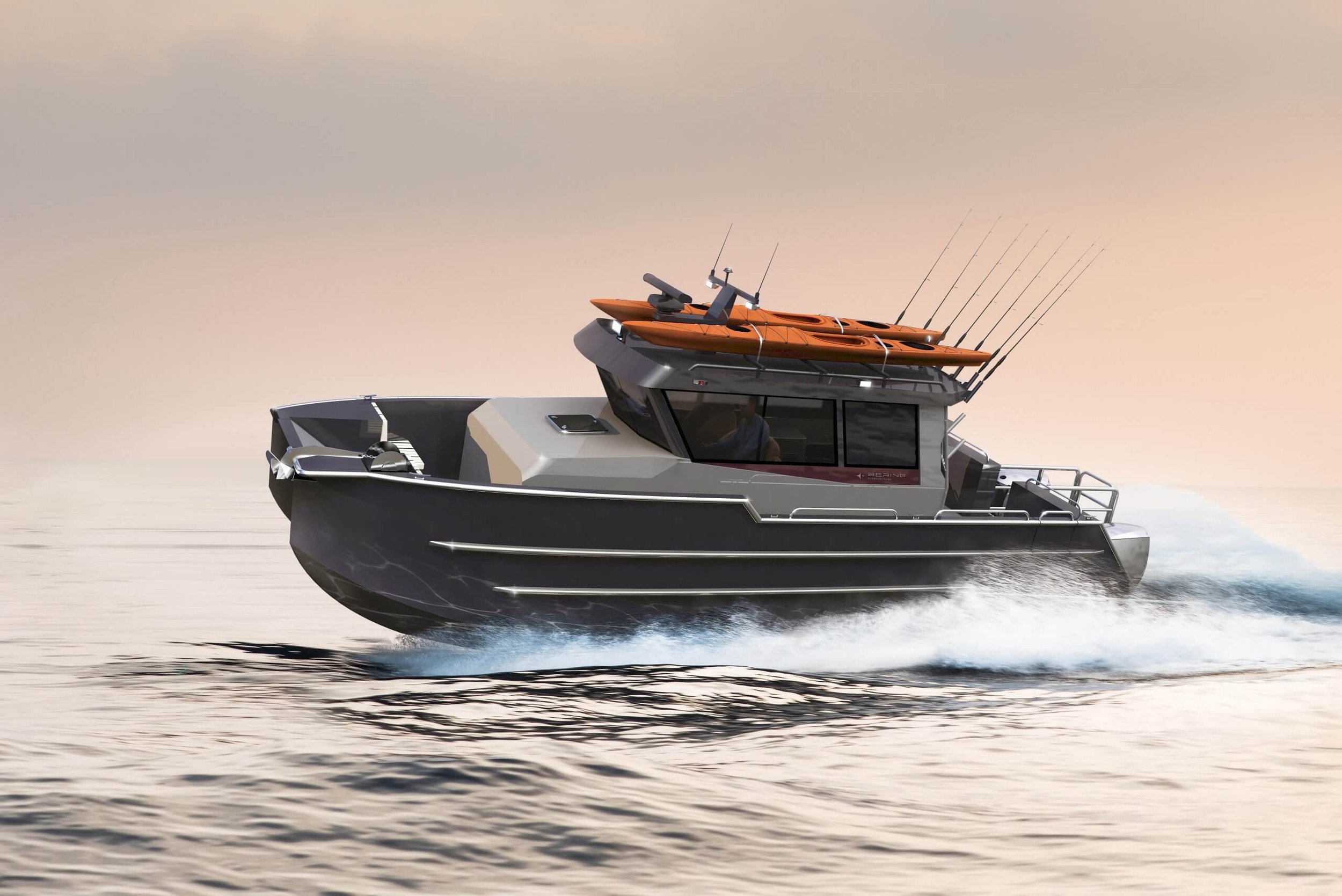 Bering Marine B34 WA walkaround