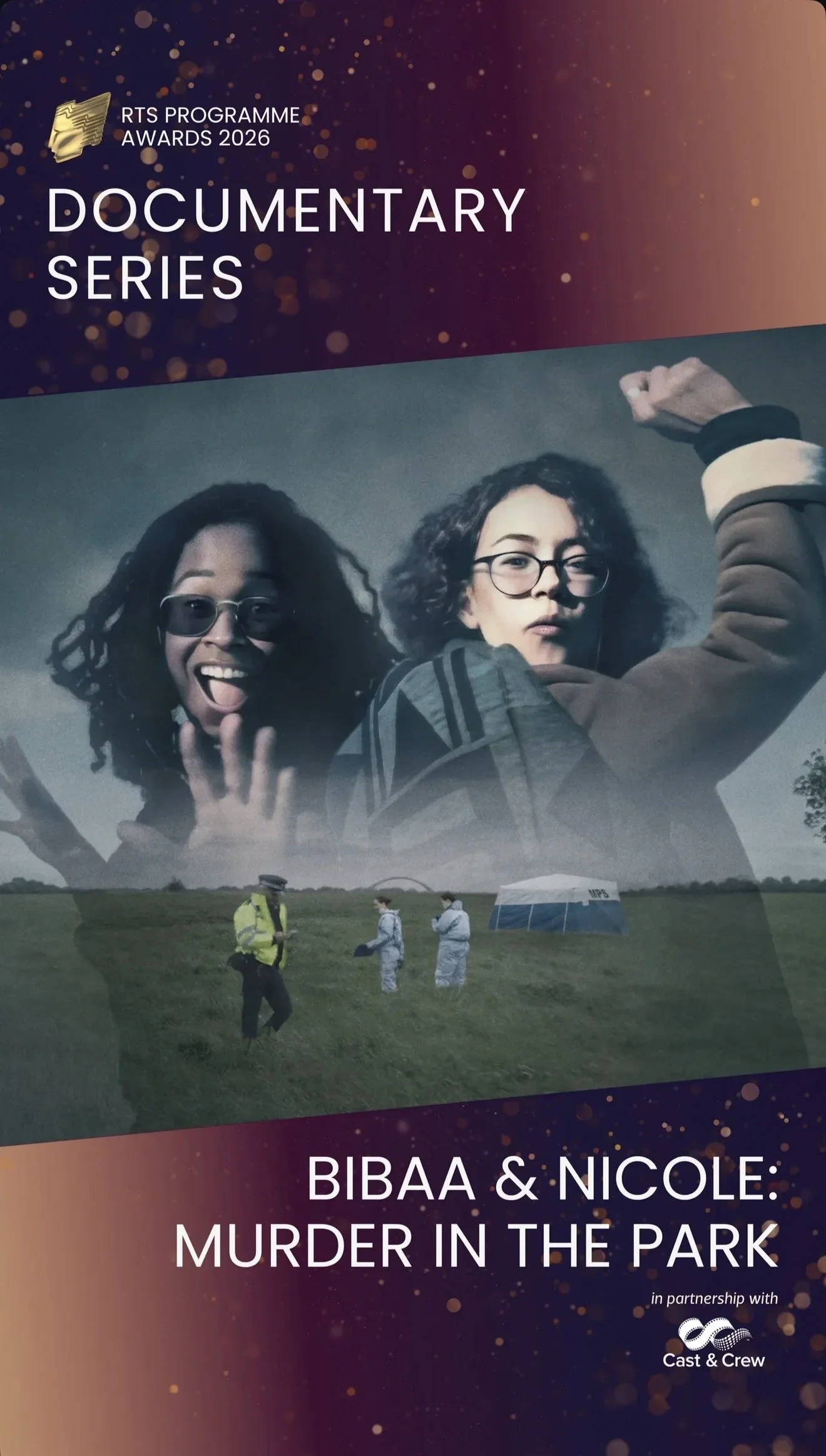 Bibaa &amp; Nicole: Murder in the Park WON RTS Programme Award for Documentary Series!