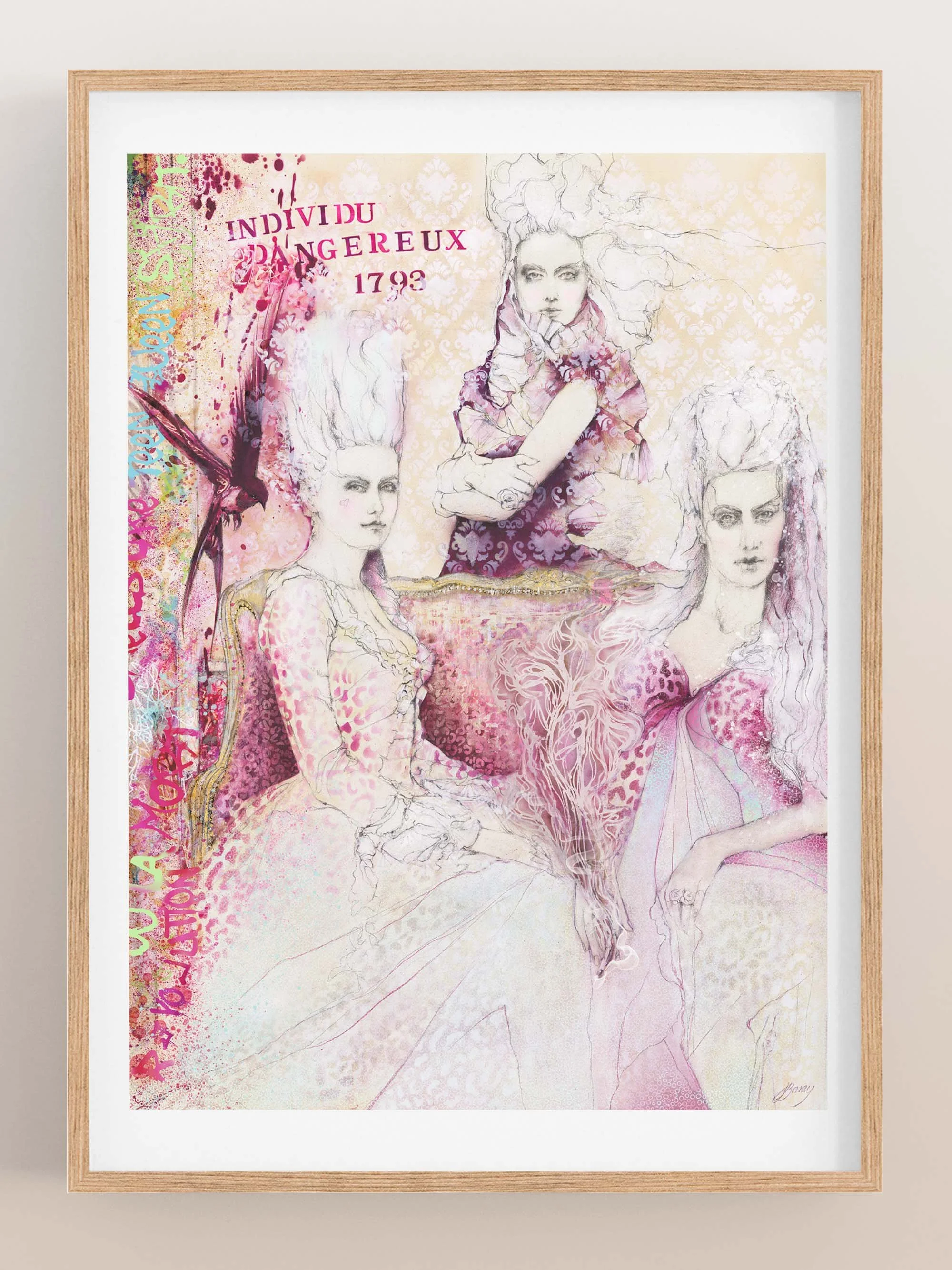 Individu Dangereux⏐Framed Limited Edition Giclée Print