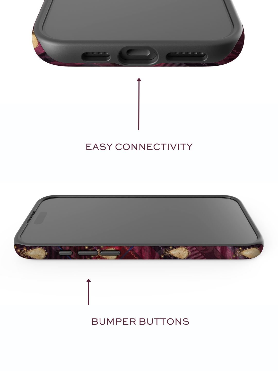 EASY ACCESS PHONE PORTS TOUGH CASE TARTAN.jpg