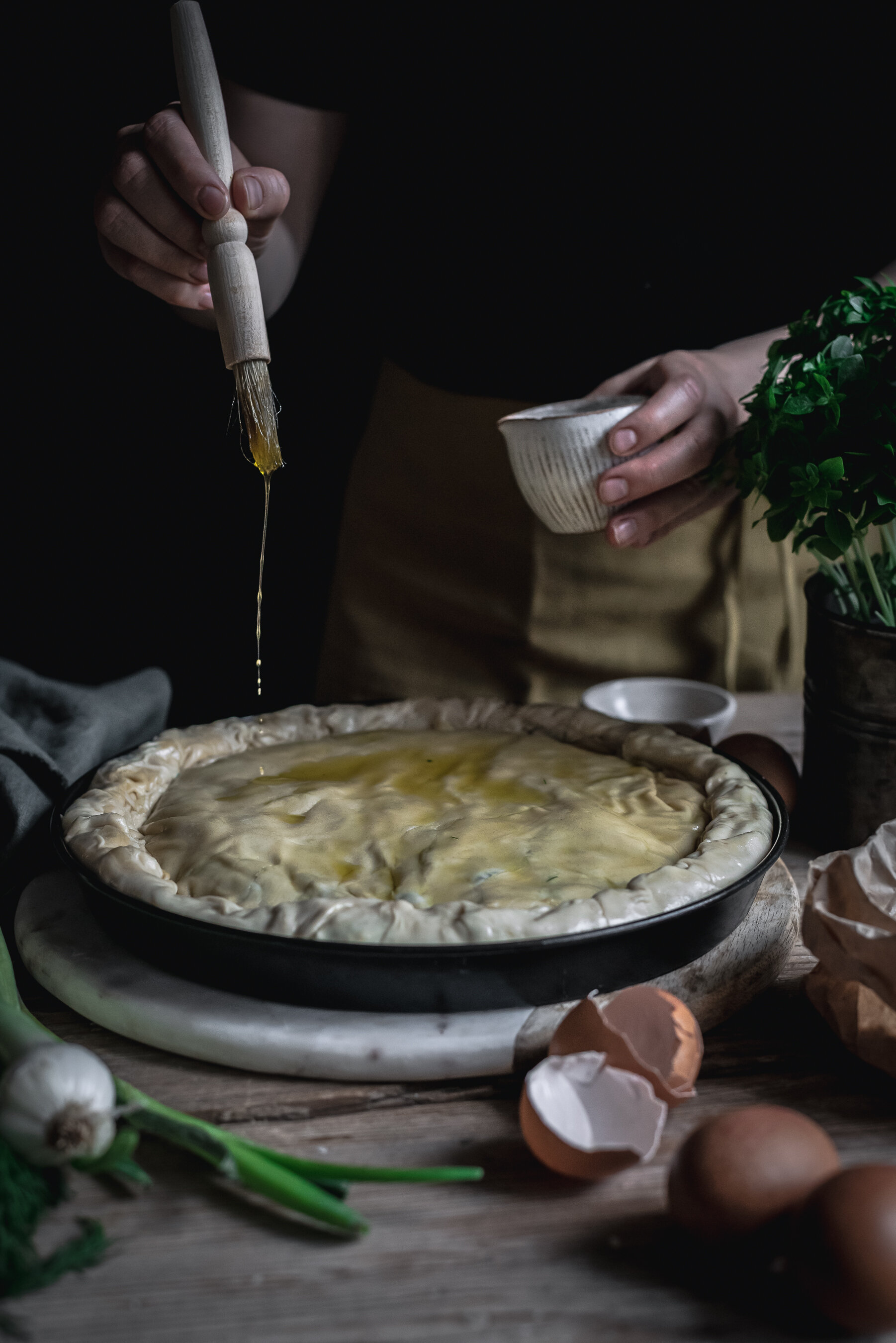 Greek spinach pie homemade phyllo 4 Food Photography Marialena Nikopoulou.jpg