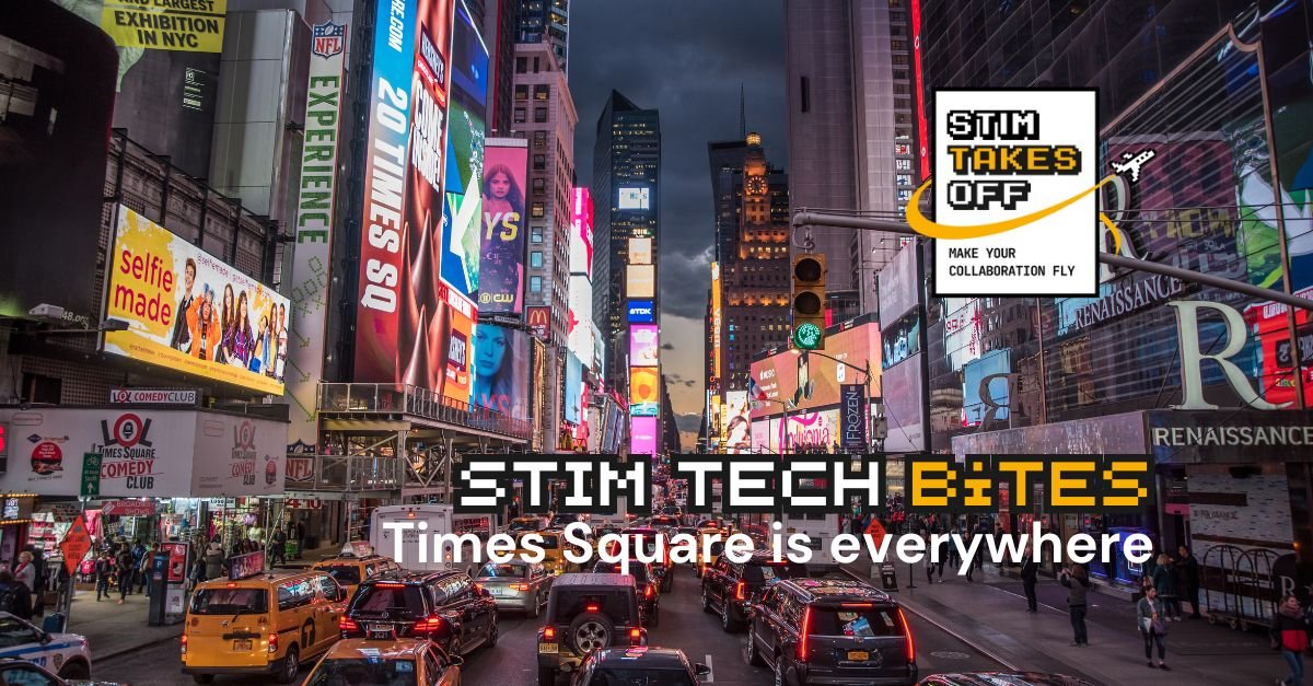 Times Square is everywhere: communicating beyond with digital signage