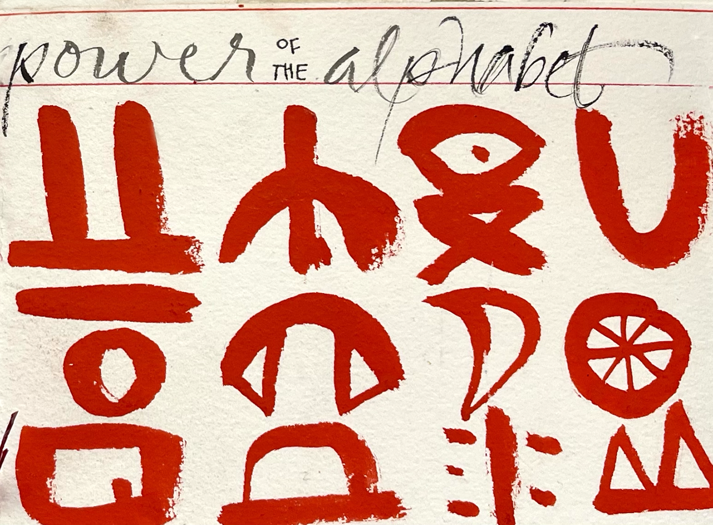 “Occult Power of the Alphabet”