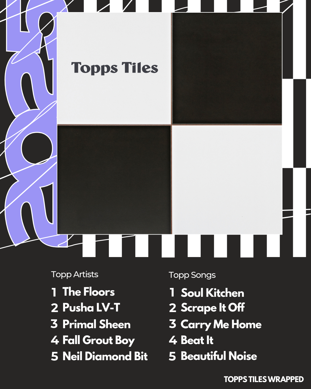 Topps Tiles Wrapped 2025