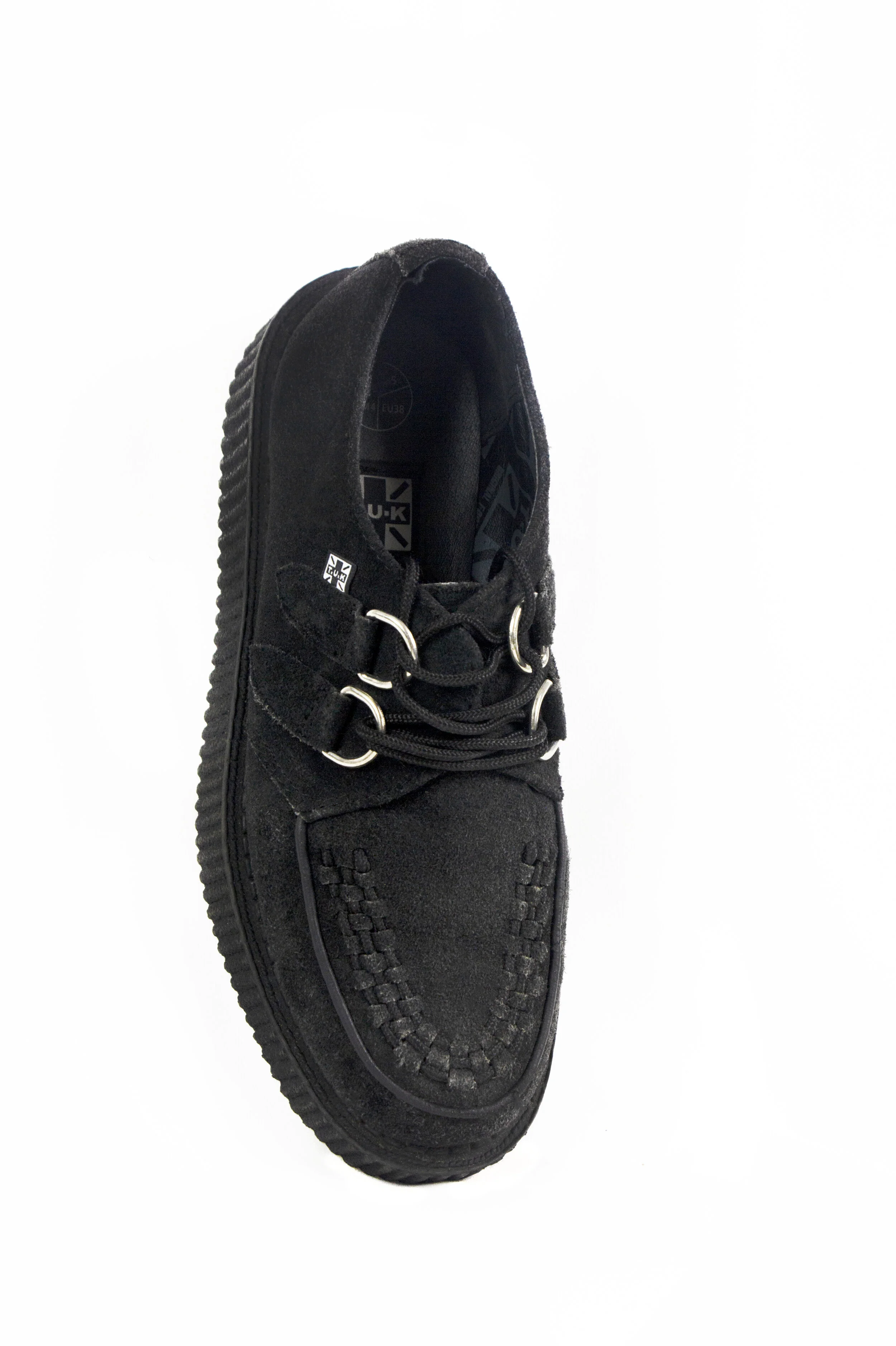 Black T.U.K Creeper Shoe on a White Background.jpg