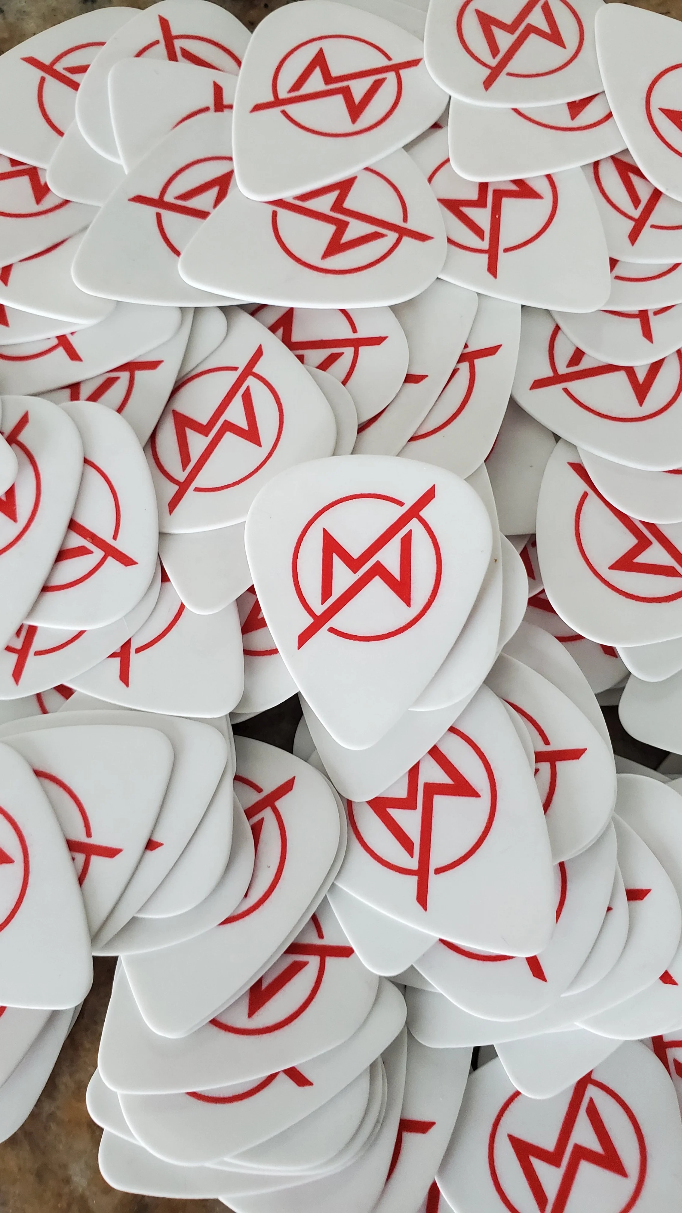 Mr. Weaverface Logo Guitar Picks 3 x $5.00