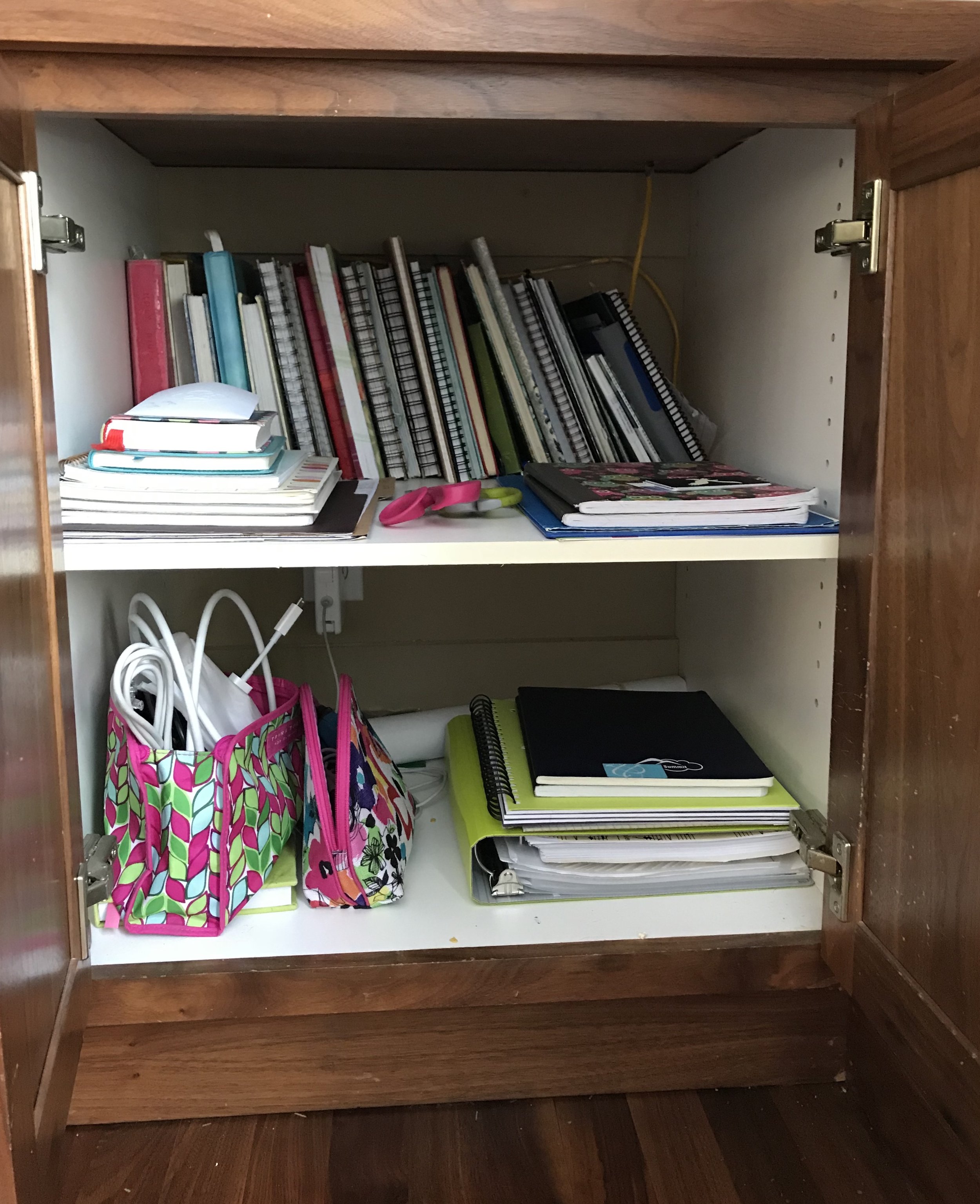 Storage solutions using make-up bags.jpeg