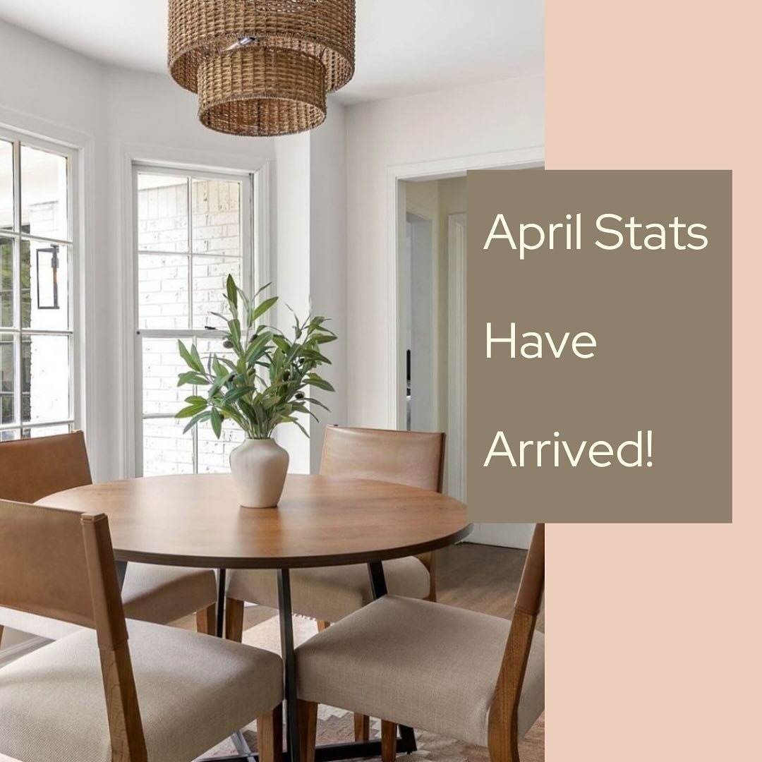 🥹 We are so proud of this team and beyond grateful for our amazing clients. It&rsquo;s a gift to wake up and do what you love with people you adore. 

Here are a few fun stats from APRIL: 
🏠 Total Homes Staged: 25
📝 average DOM = 7 
💰 Total in re