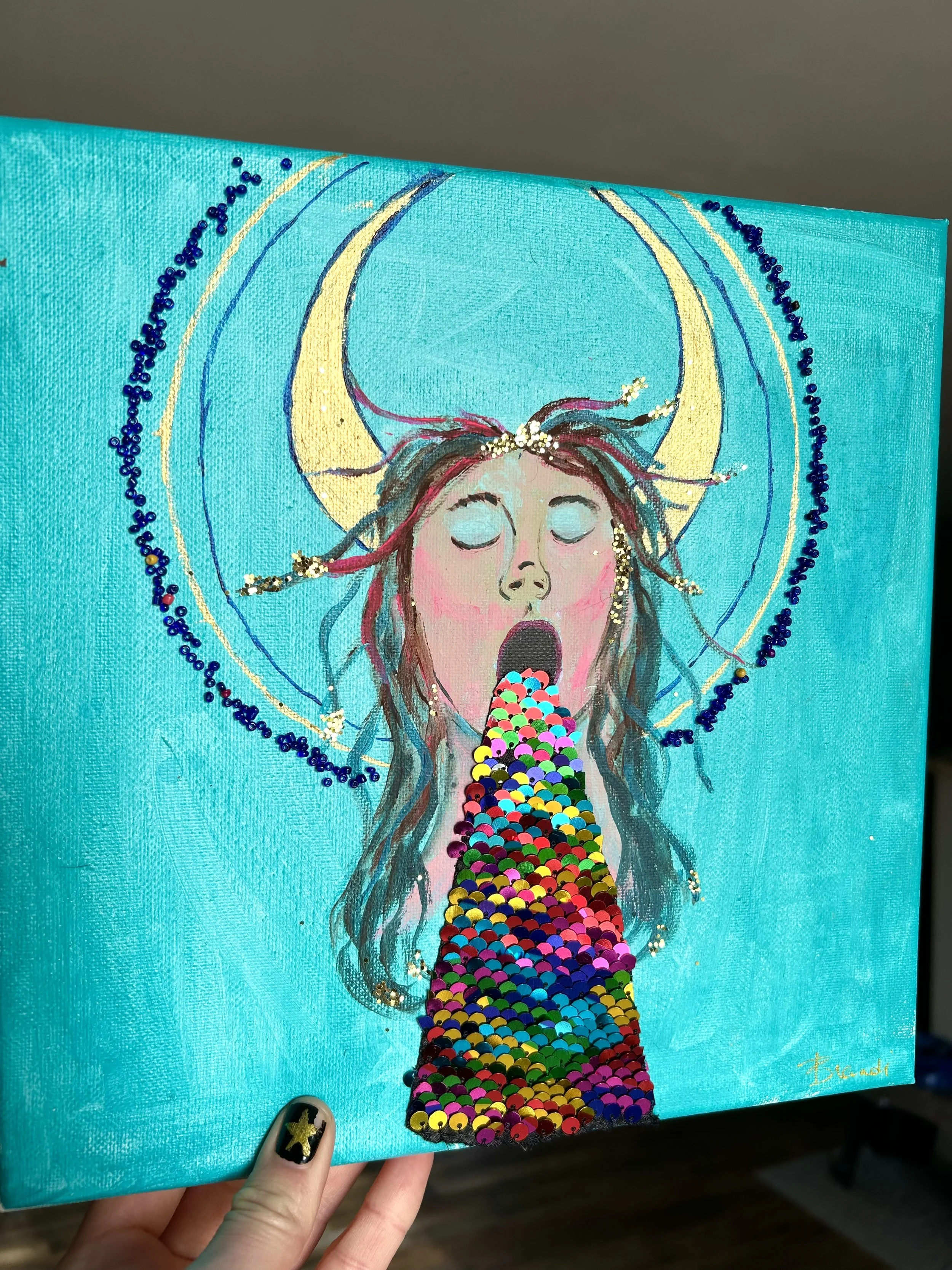 They Force Fed Her Shoulds, She Spewed Rainbows Instead