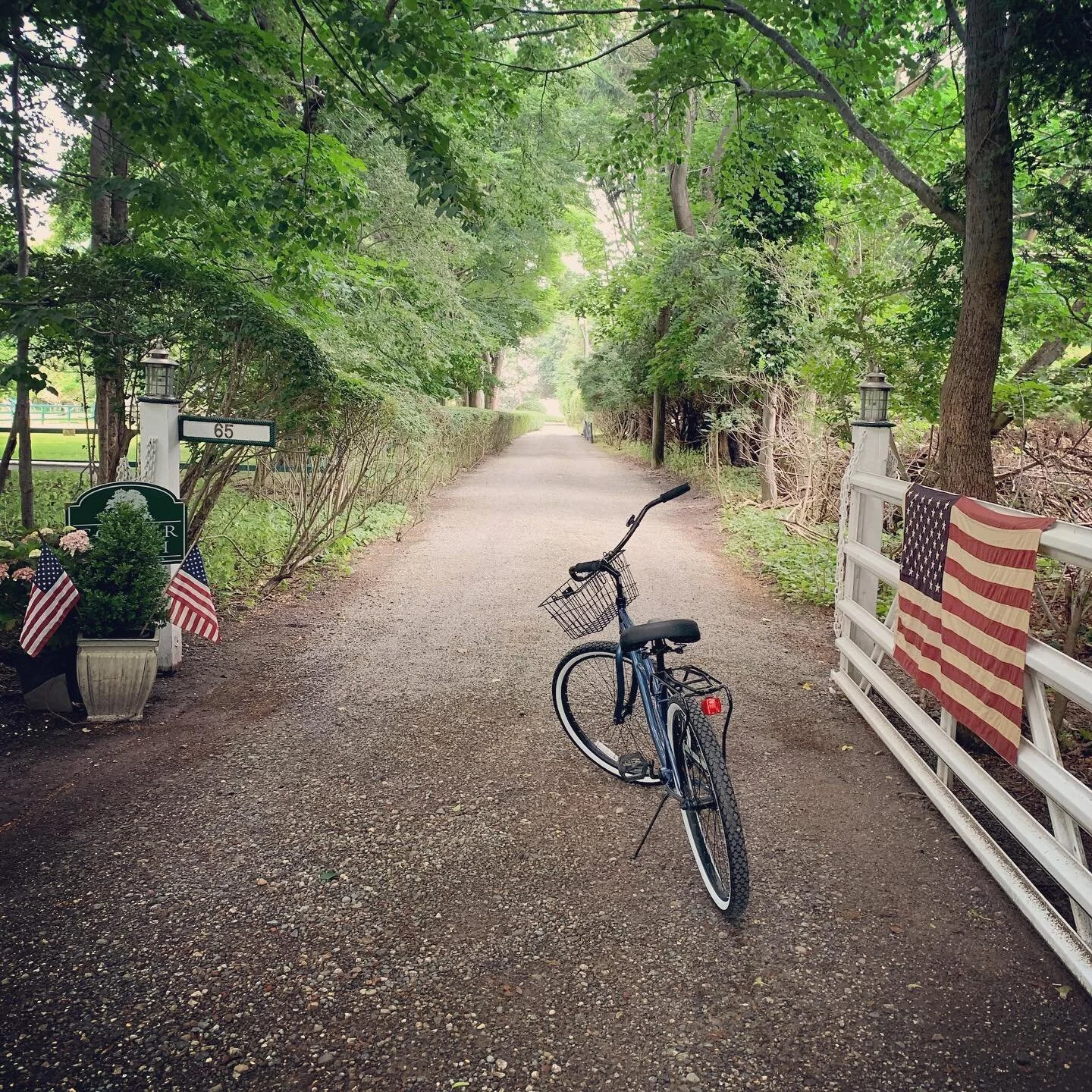 Cool morning for a bike ride. Happy 4th of July from Local Spokes!